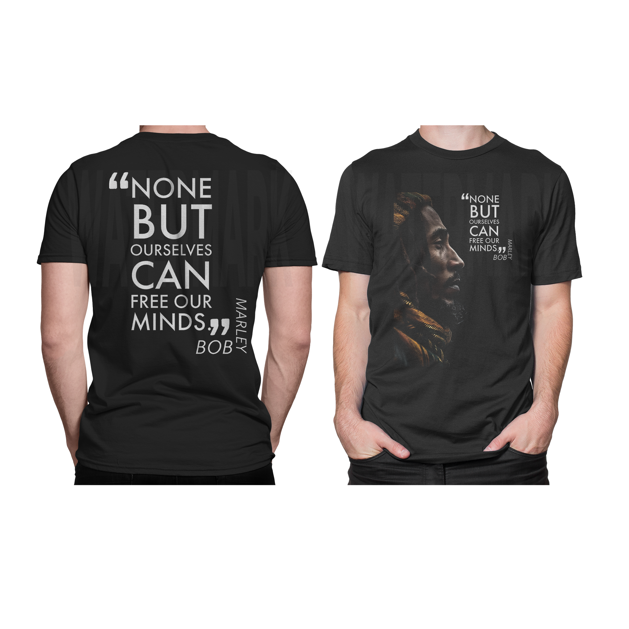 Bob Marley Free Mind (Ready-to-Print Design)