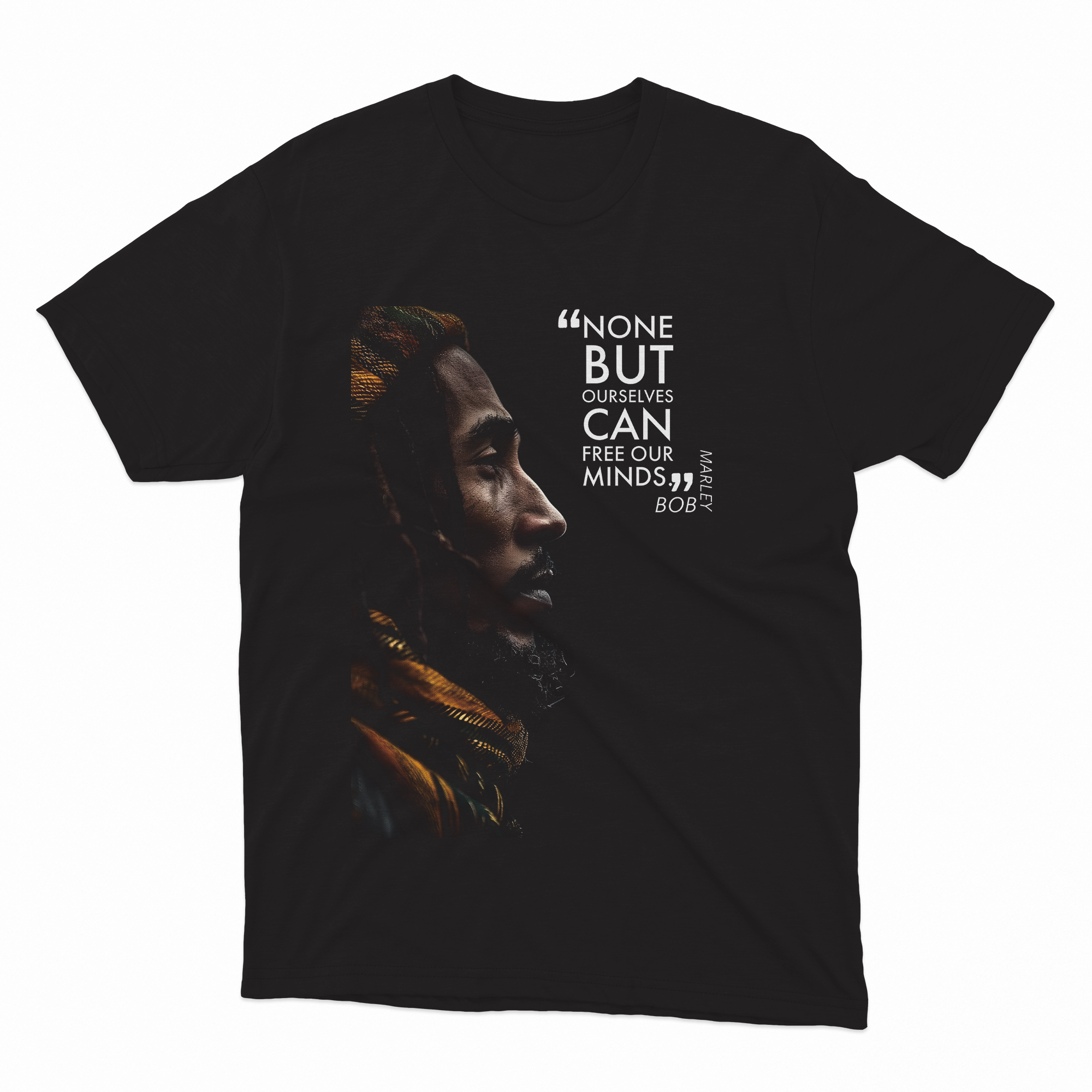 Bob Marley Free Mind (Ready-to-Print Design)
