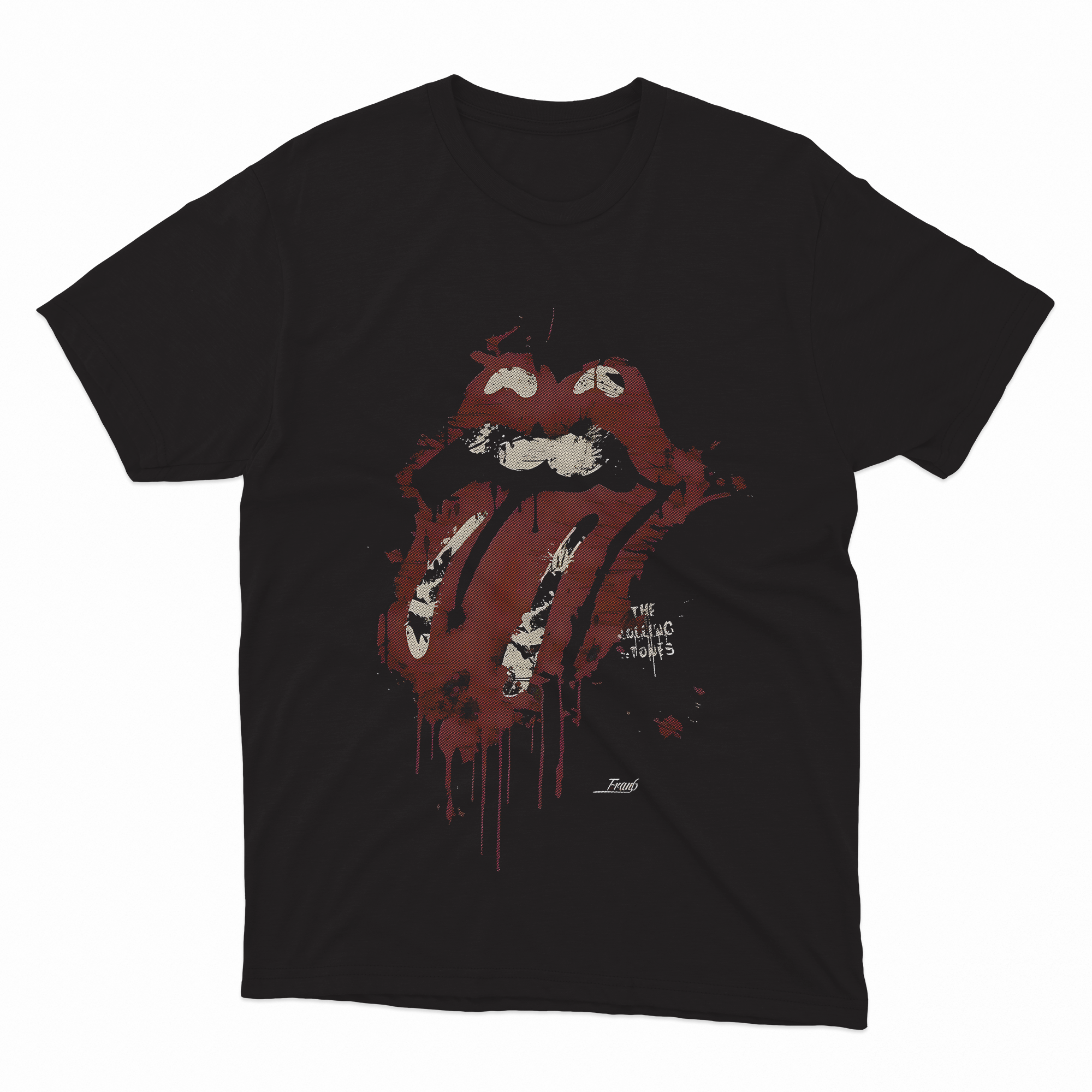 Guns n Roses 2 HALFTONE (Ready-to-Print Design)