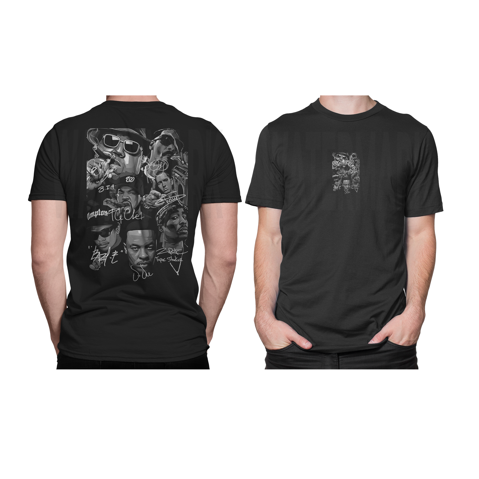 Rappers HALFTONE (Ready-to-Print Design)