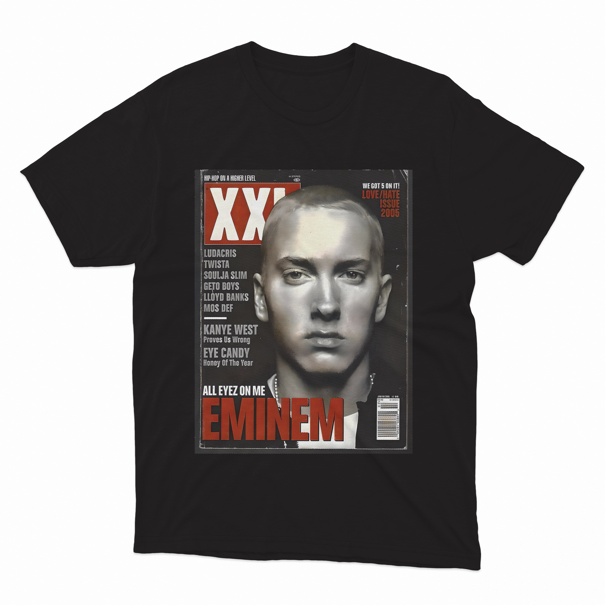 EMINEM HALFTONE (Ready-to-Print Design)