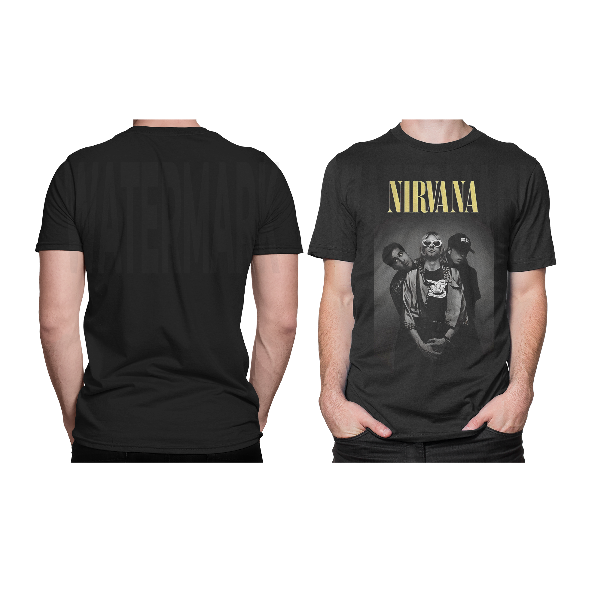 Nirvana HALFTONE (Ready-to-Print Design)