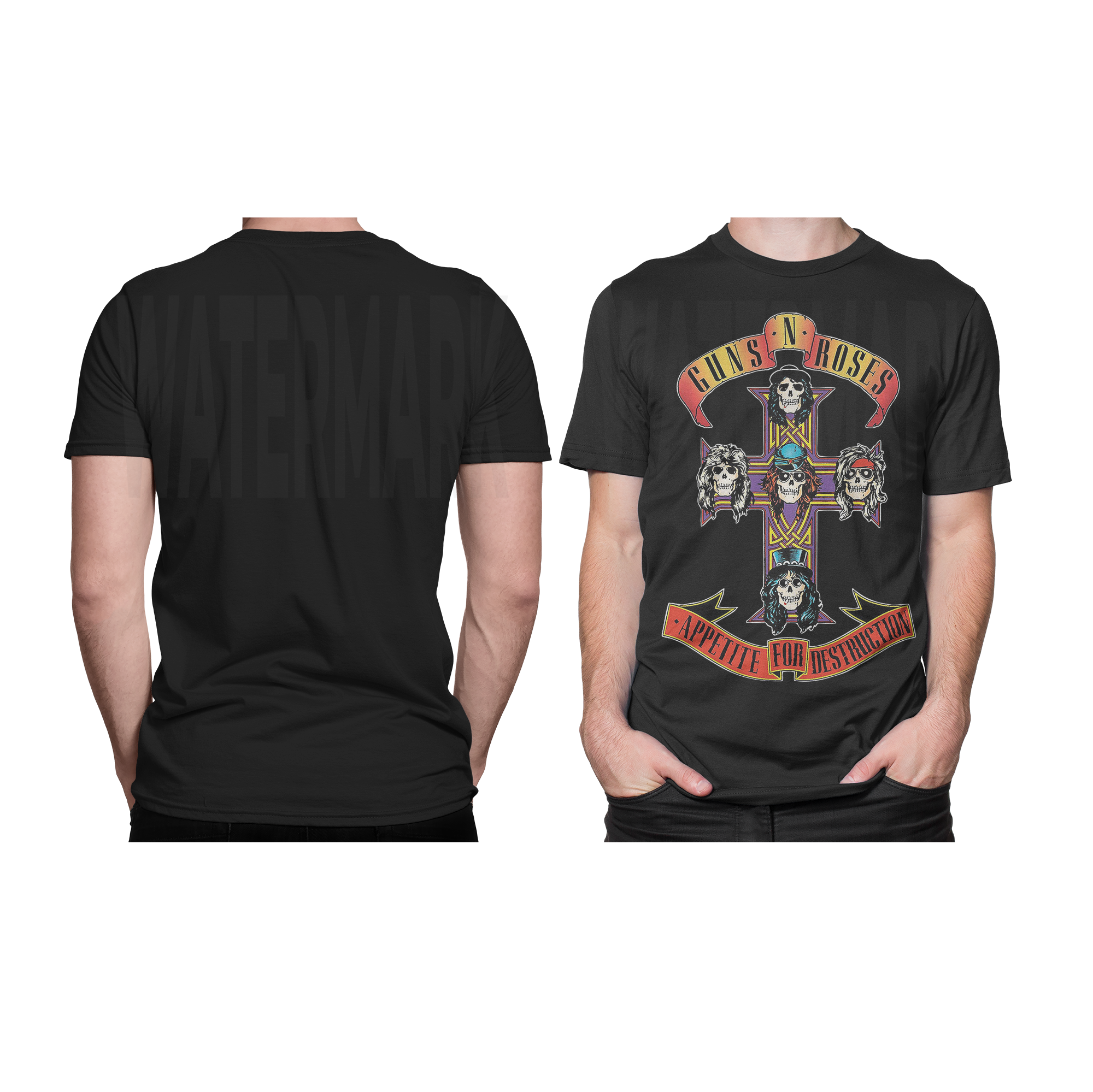 Gun's n Roses Anchor  (Ready-to-Print Design)