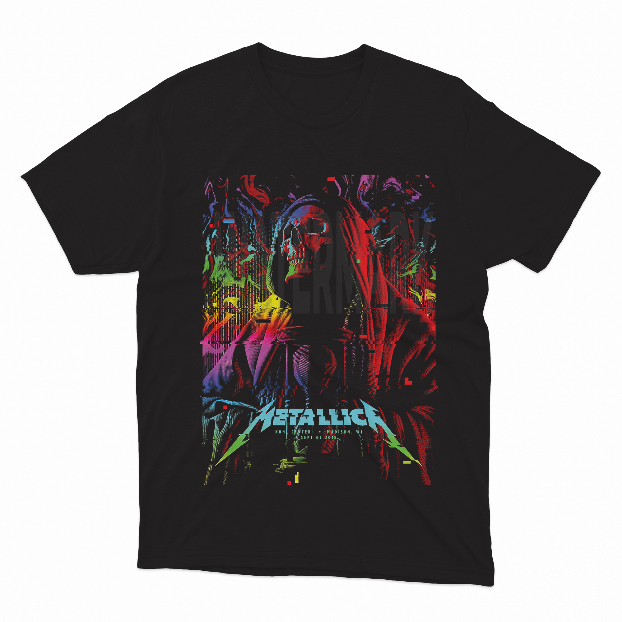 Metallica 1 HALFTONE  (Ready-to-Print Design)