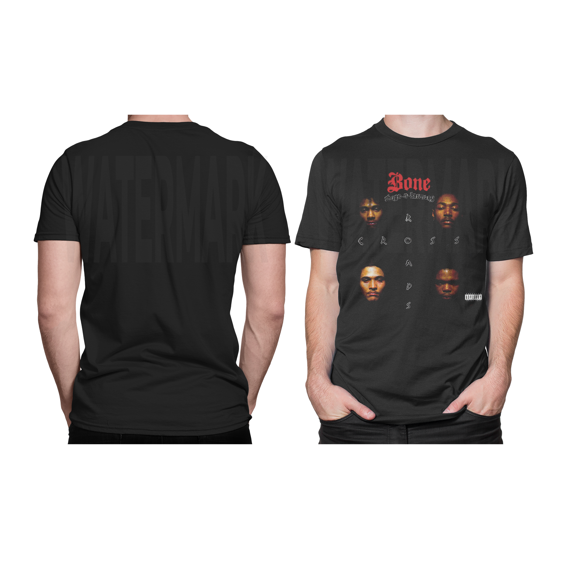 Bone Thugs HALFTONE  (Ready-to-Print Design)
