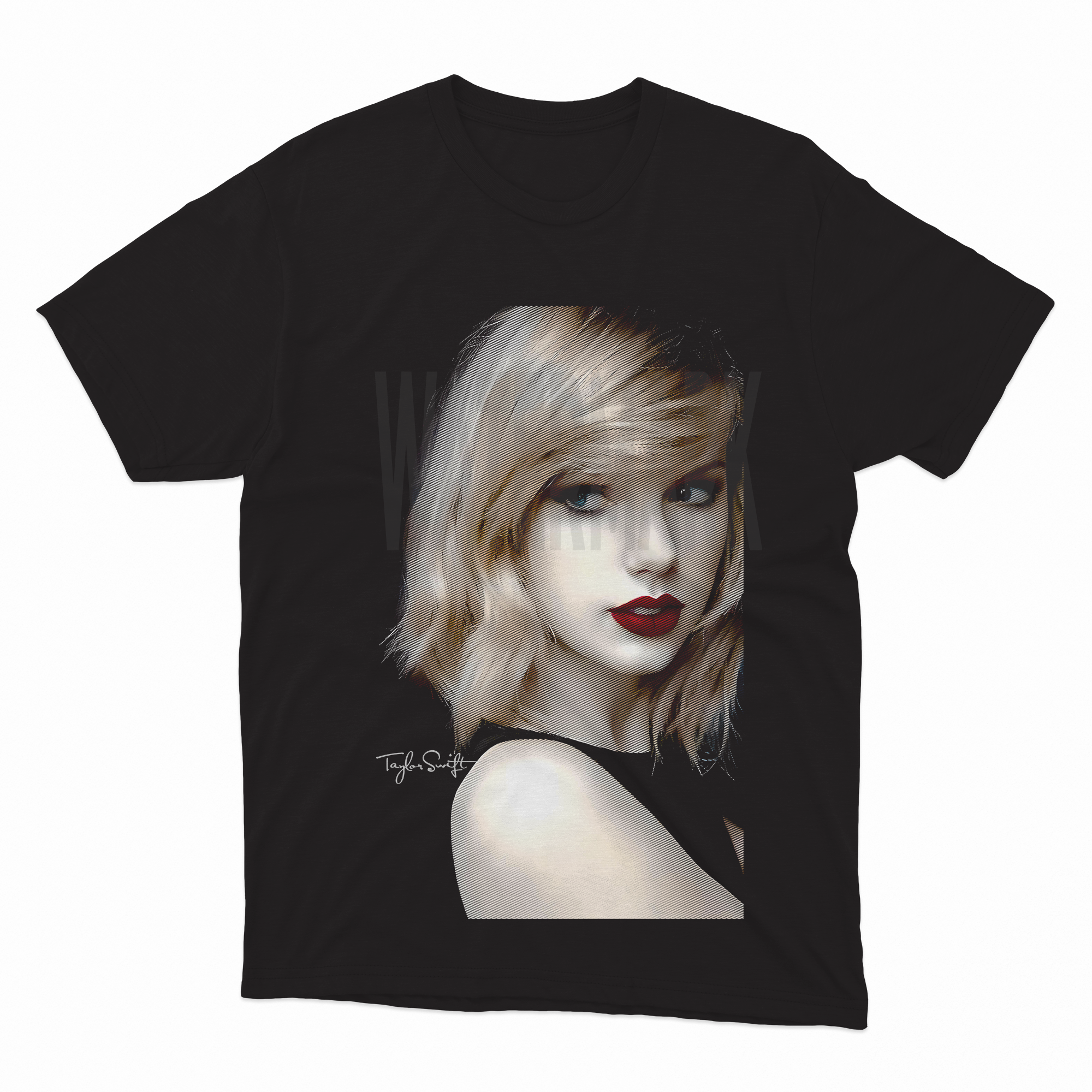 Taylor Swift HALFTONE  (Ready-to-Print Design)