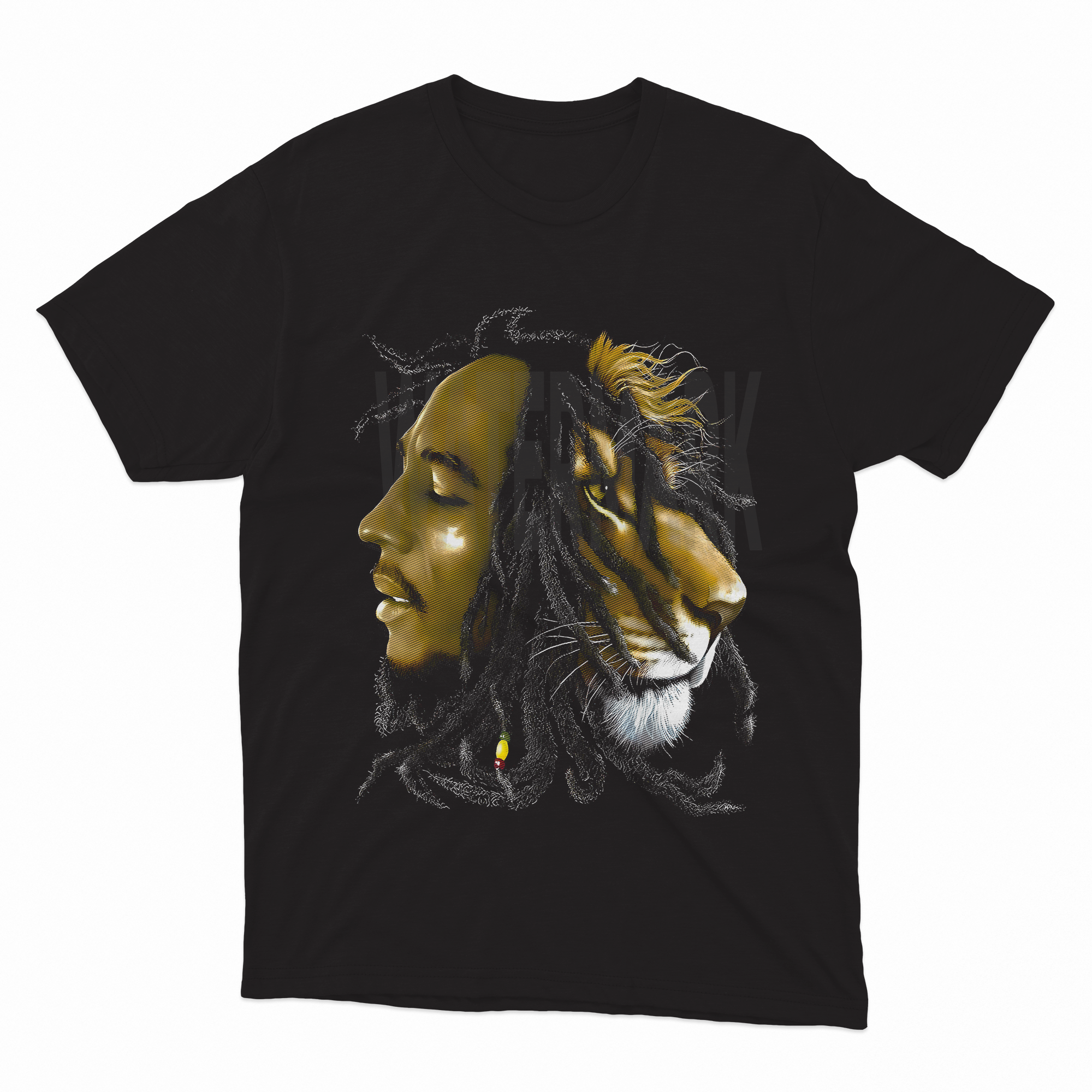 Bob / Lion HALFTONE  (Ready-to-Print Design)