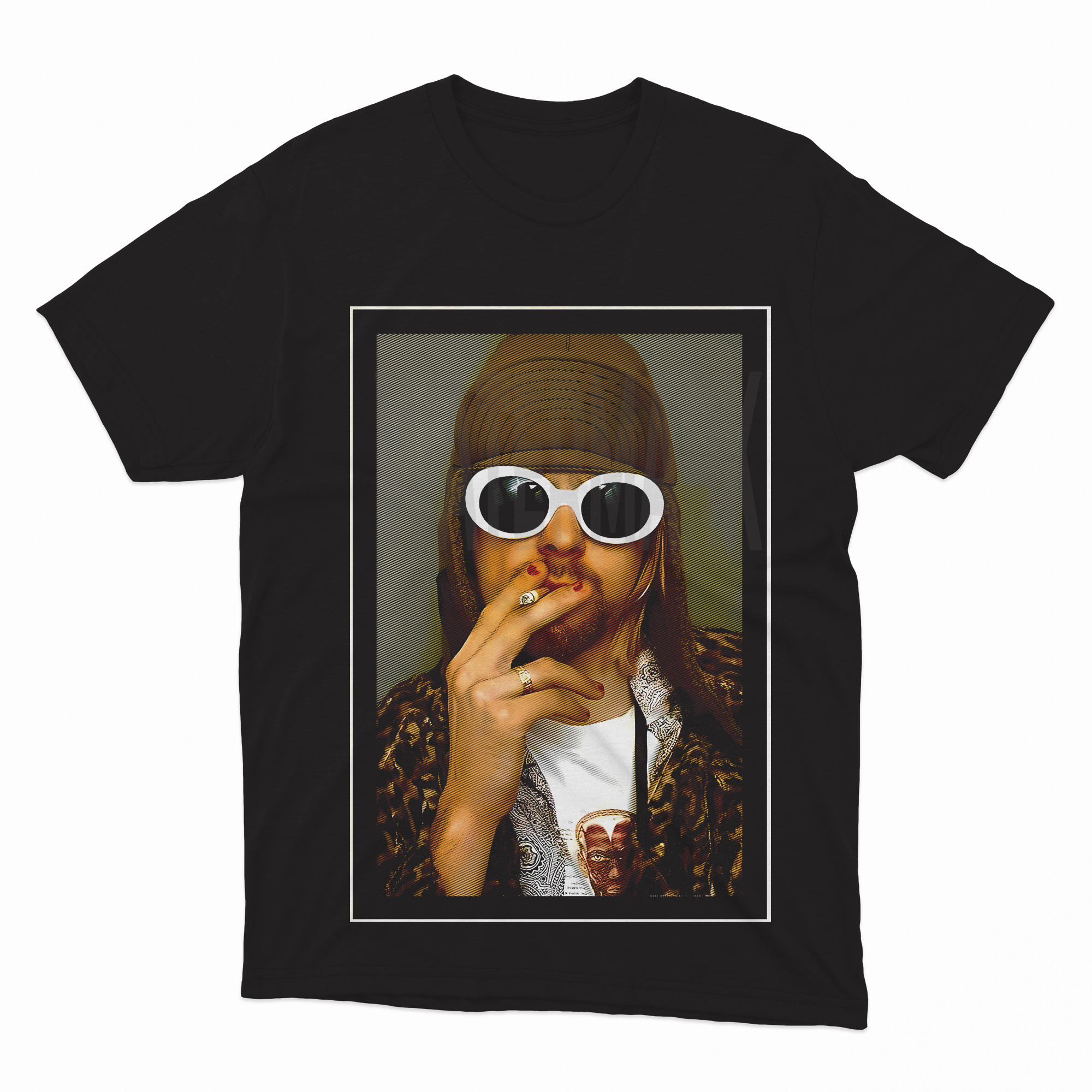 Kurt Frame HALFTONE  (Ready-to-Print Design)