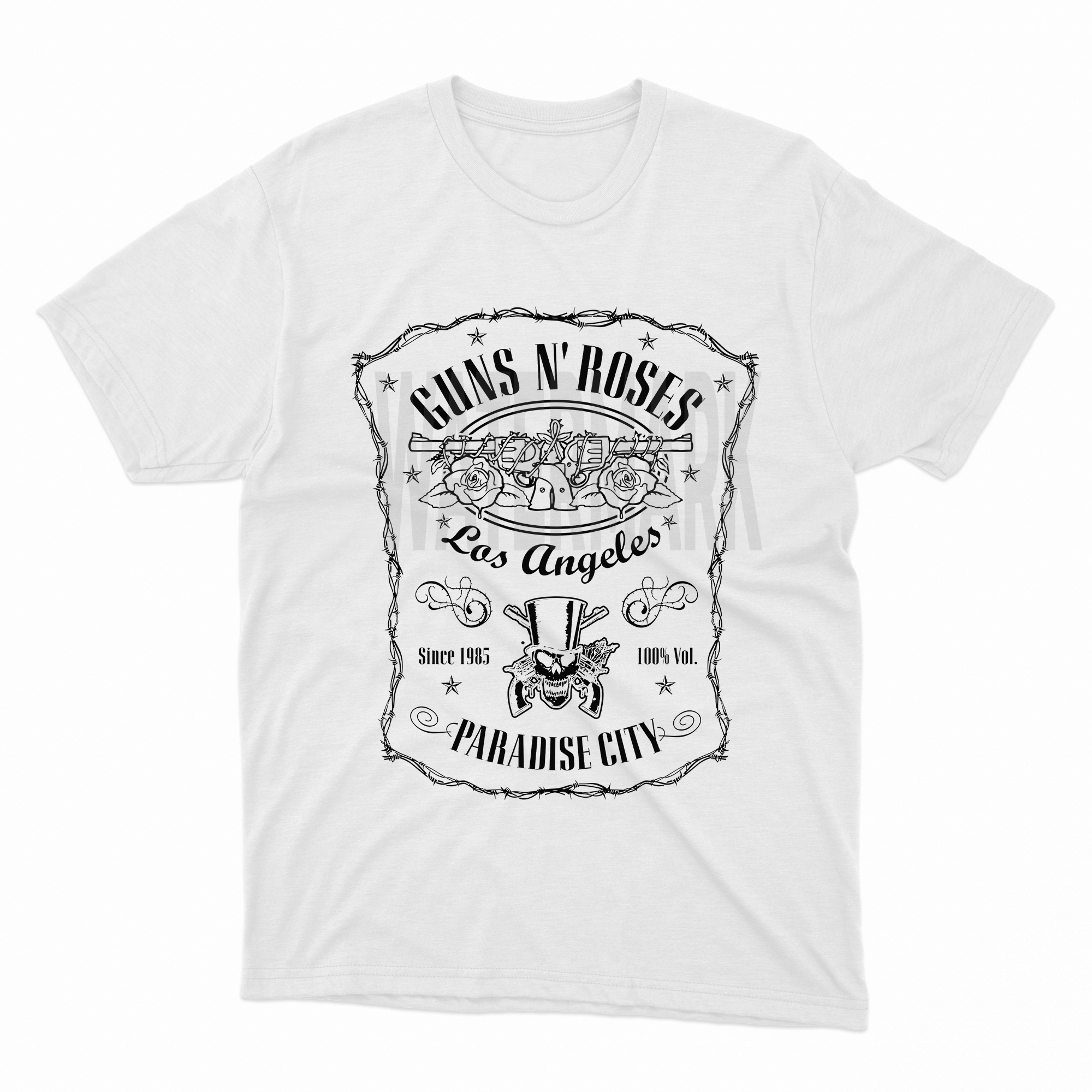 Gun's n Roses BLCK (Ready-to-Print Design)