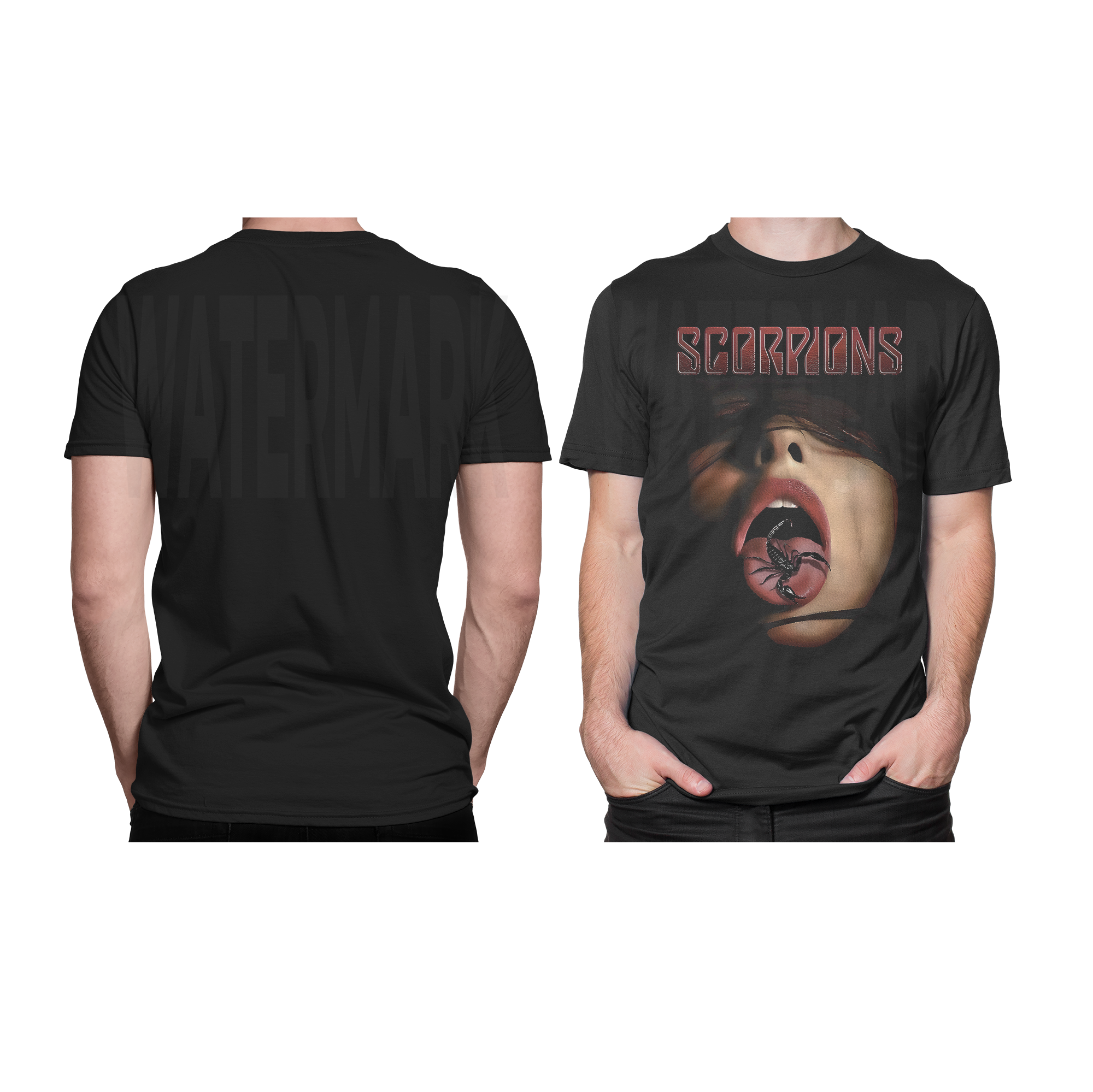 Scorpion Halftone (Ready-to-Print Design)