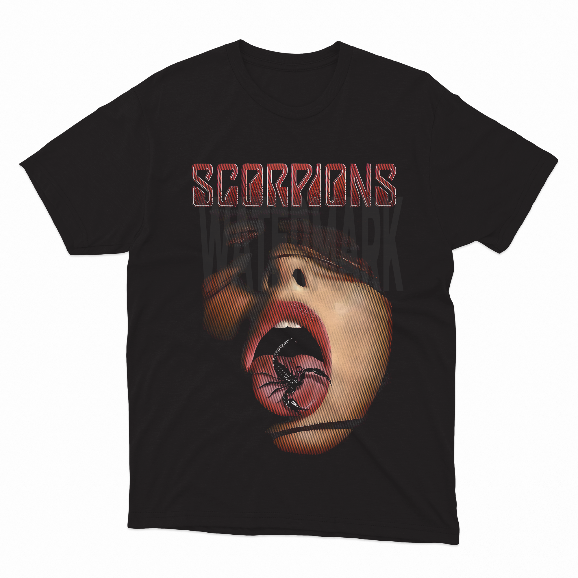 Scorpion Halftone (Ready-to-Print Design)