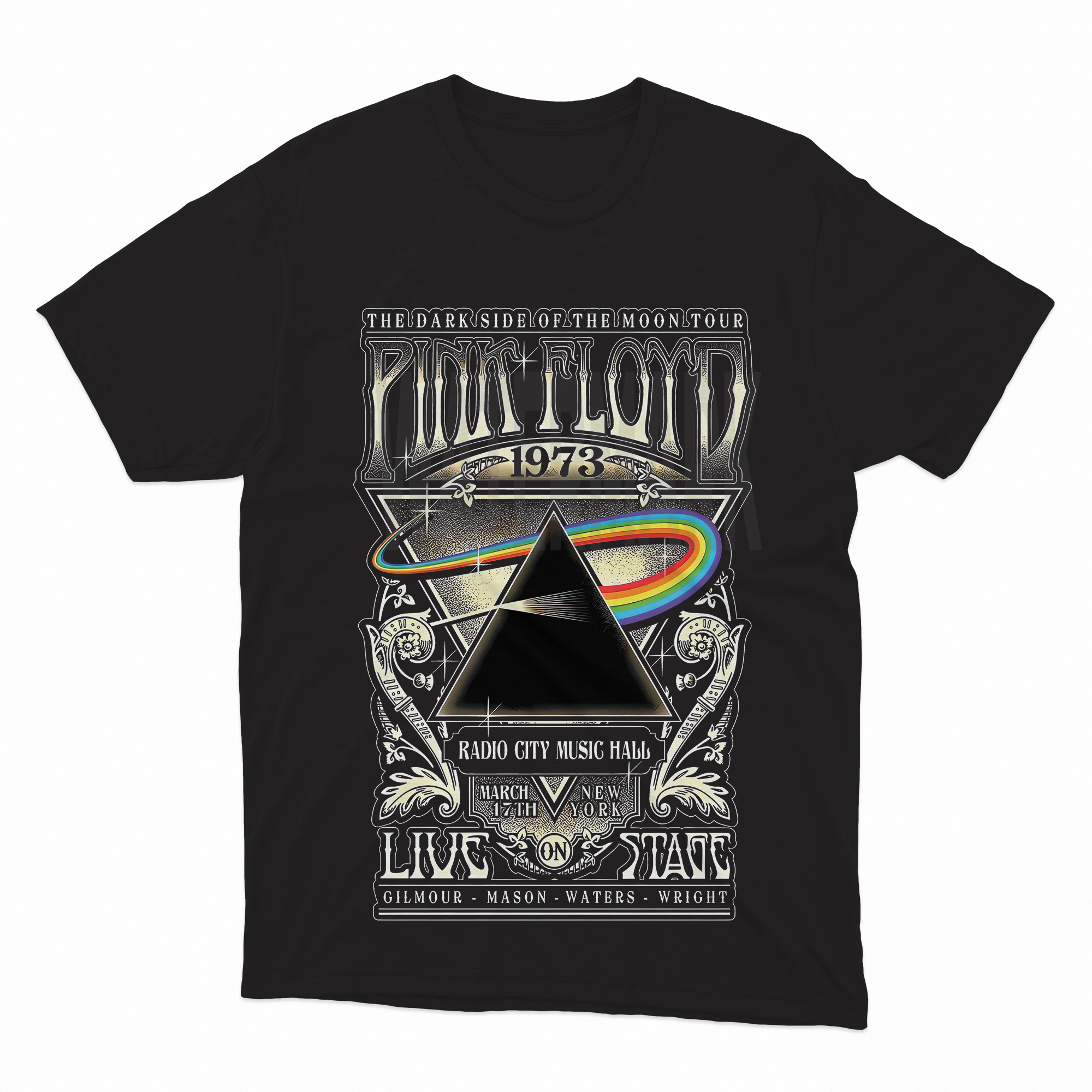 Pink Floyd Pyramid HALFTONE (Ready-to-Print Design)