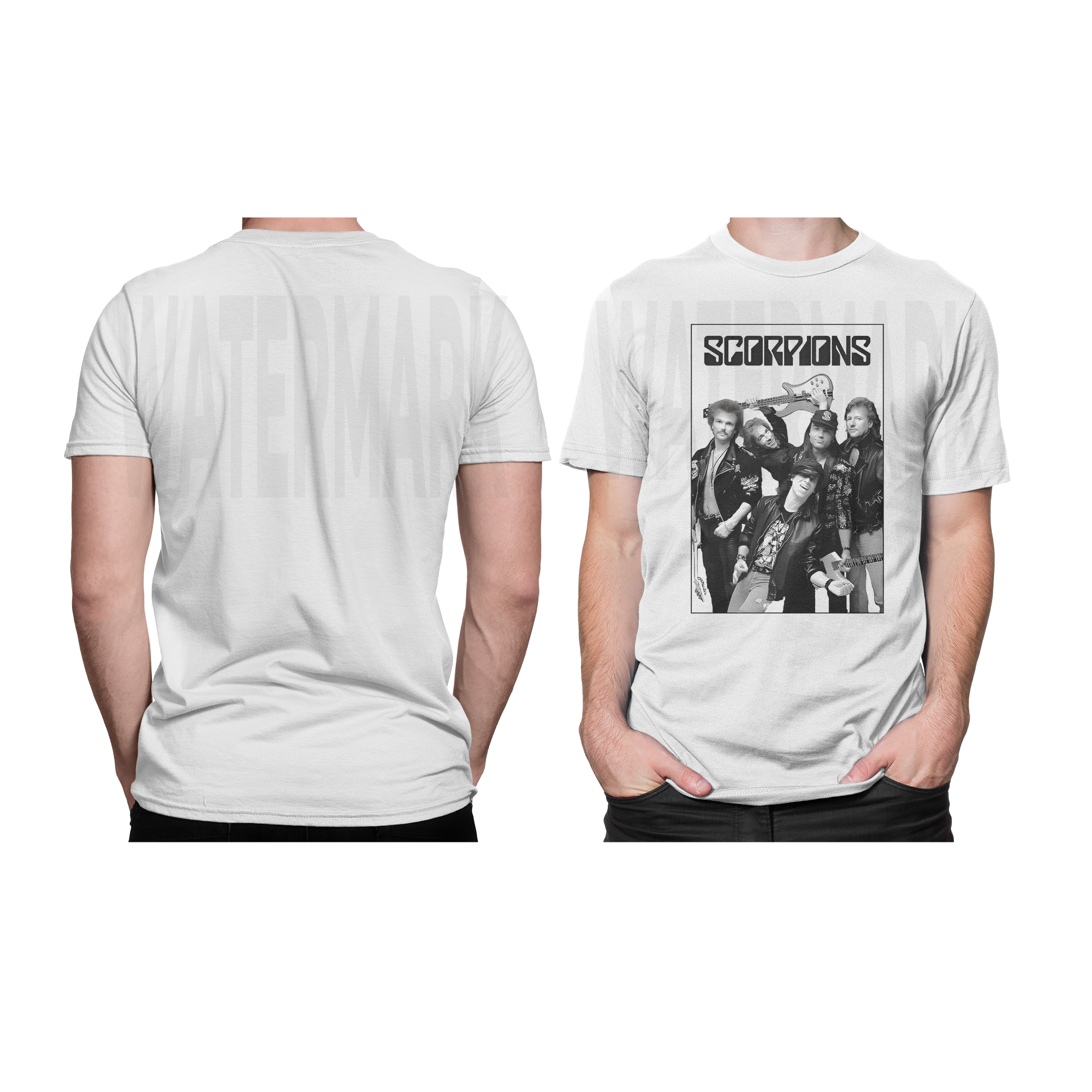 Scorpions HALFTONE (Ready-to-Print Design)
