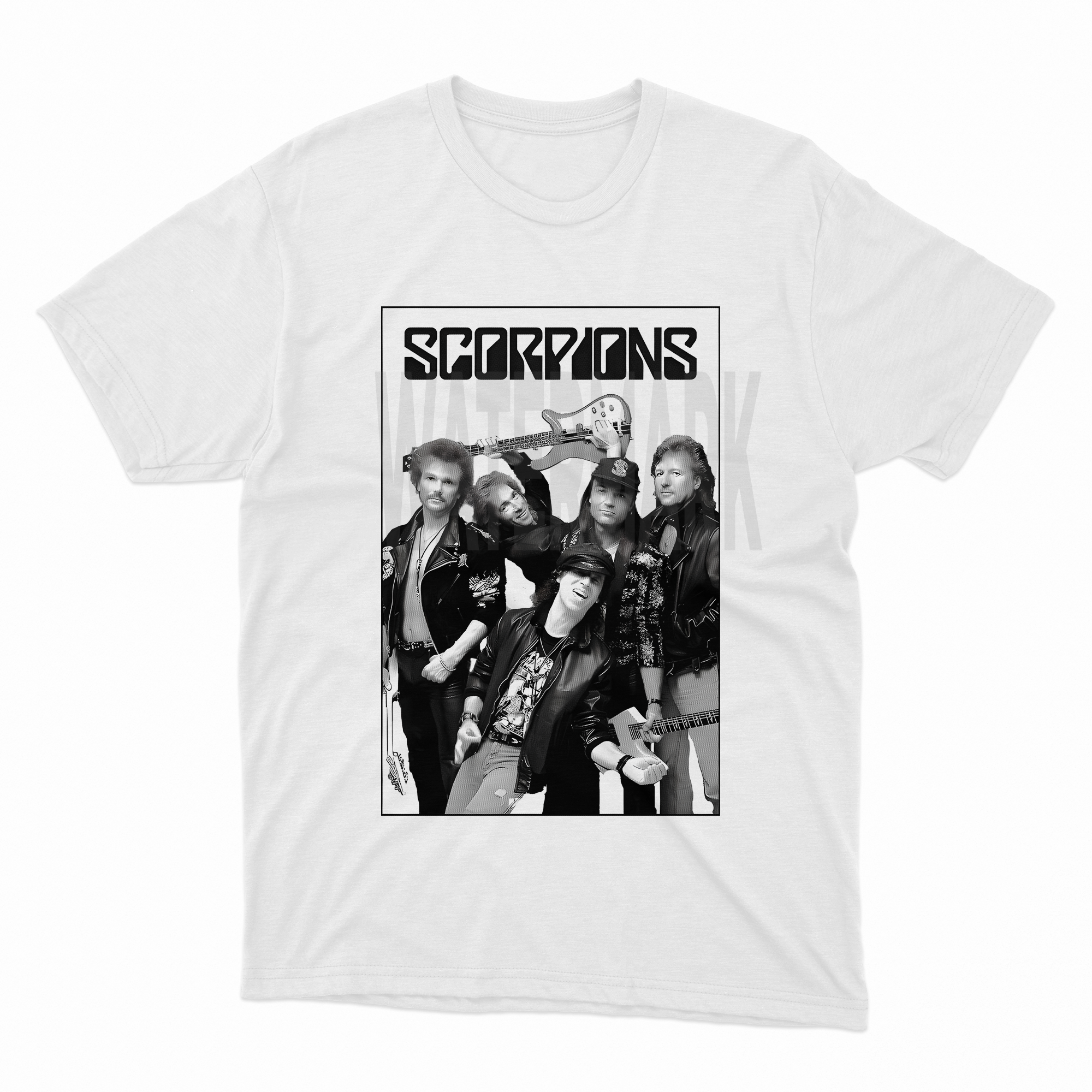 Scorpions HALFTONE (Ready-to-Print Design)