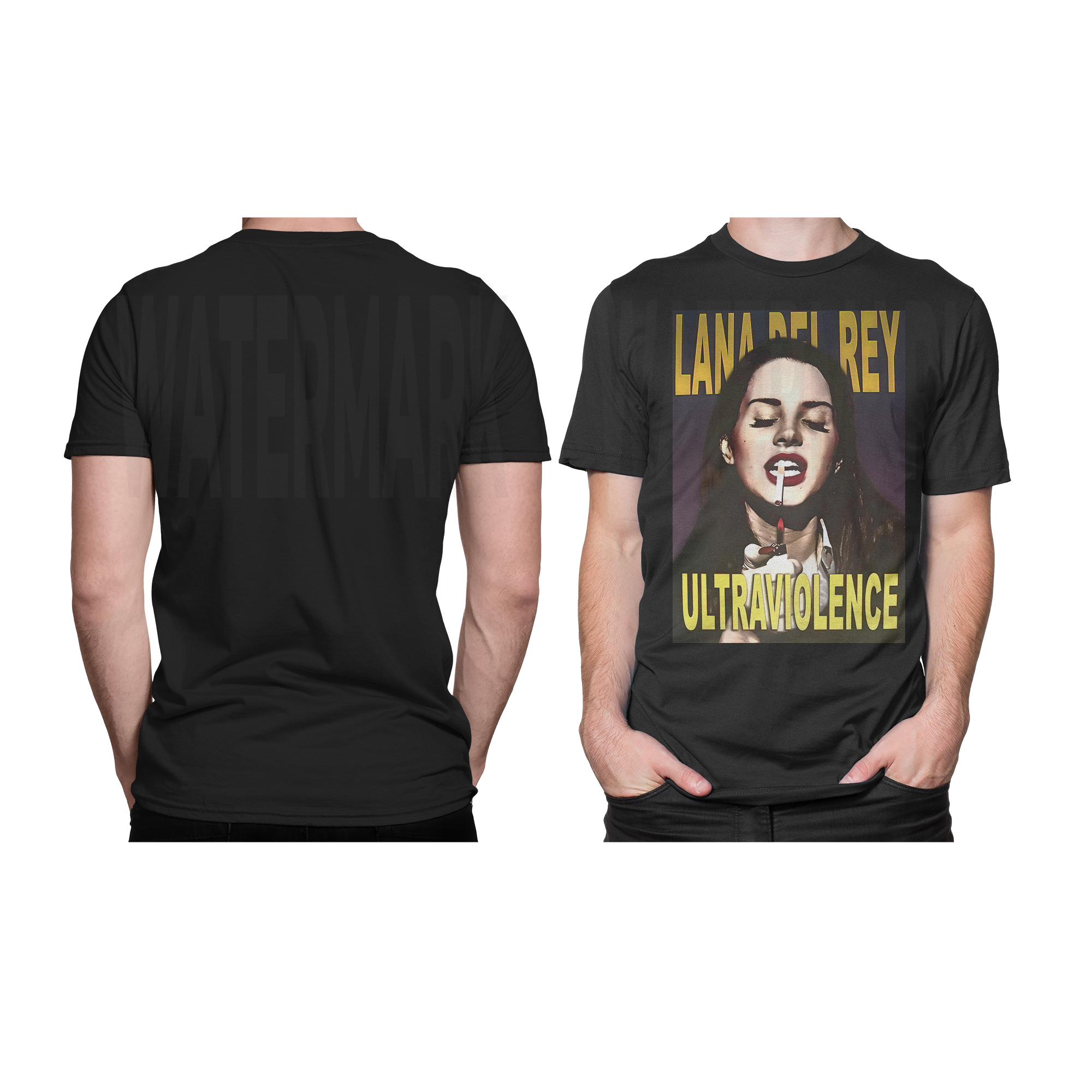 Lana Del Rey HALFTONE (Ready-to-Print Design)
