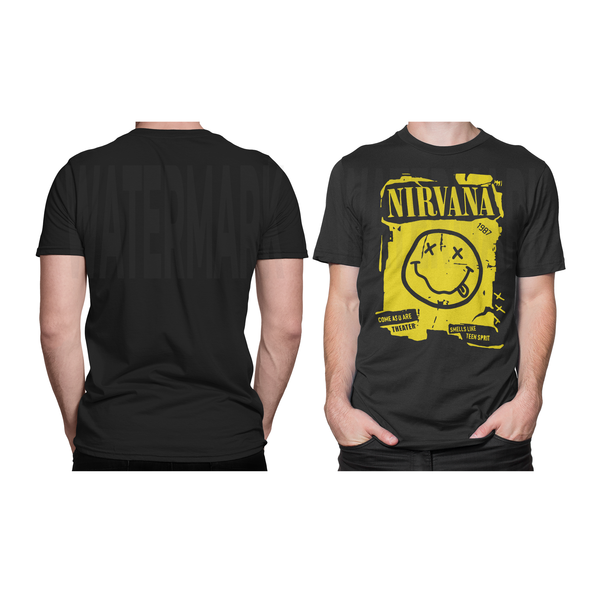 Nirvana logo (Ready-to-Print Design)