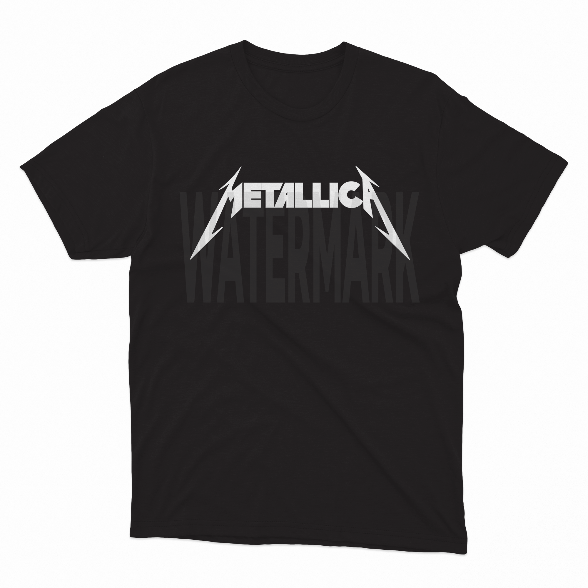 Metallica Logo White (Ready-to-Print Design)
