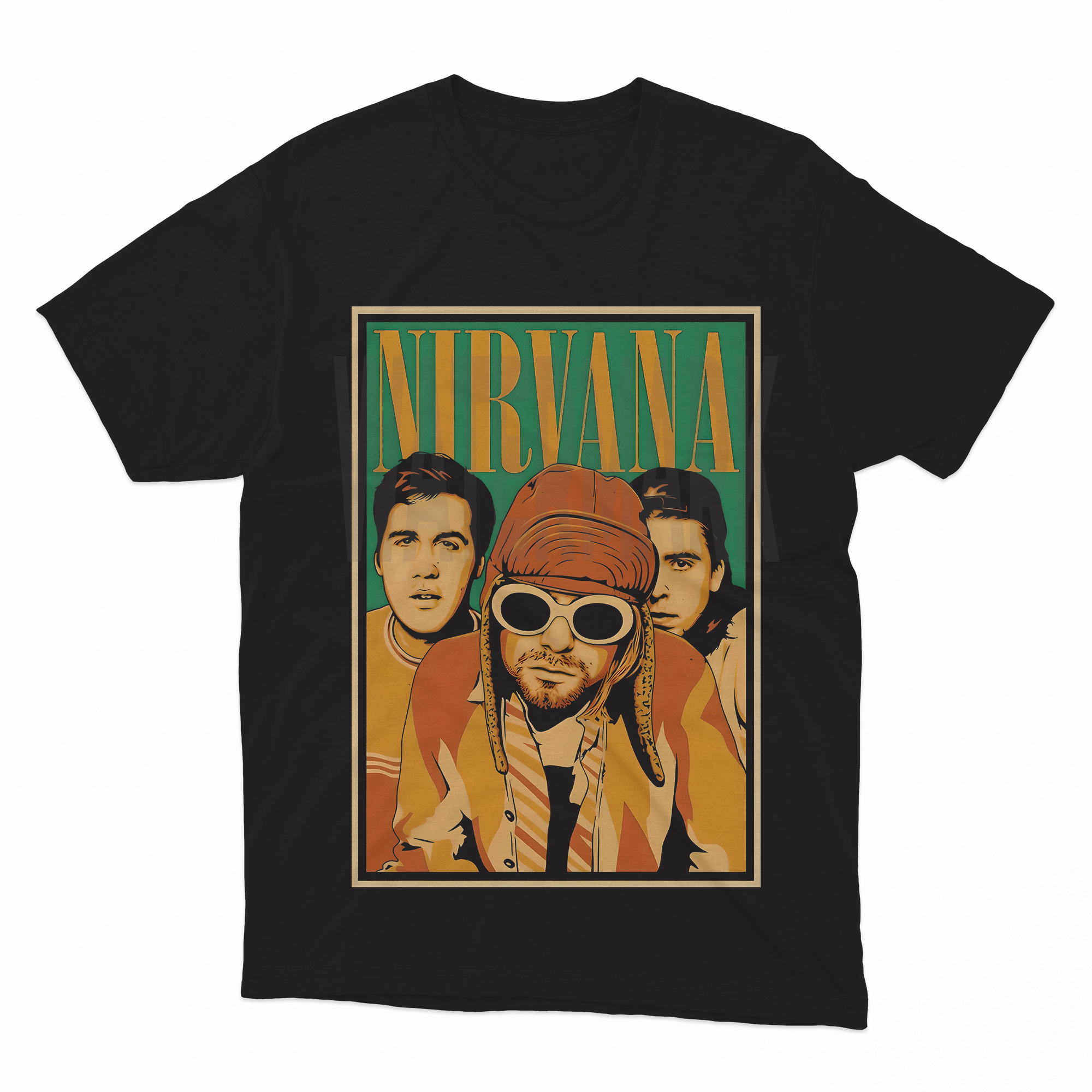 Nirvana Halftone (Ready-to-Print Design)