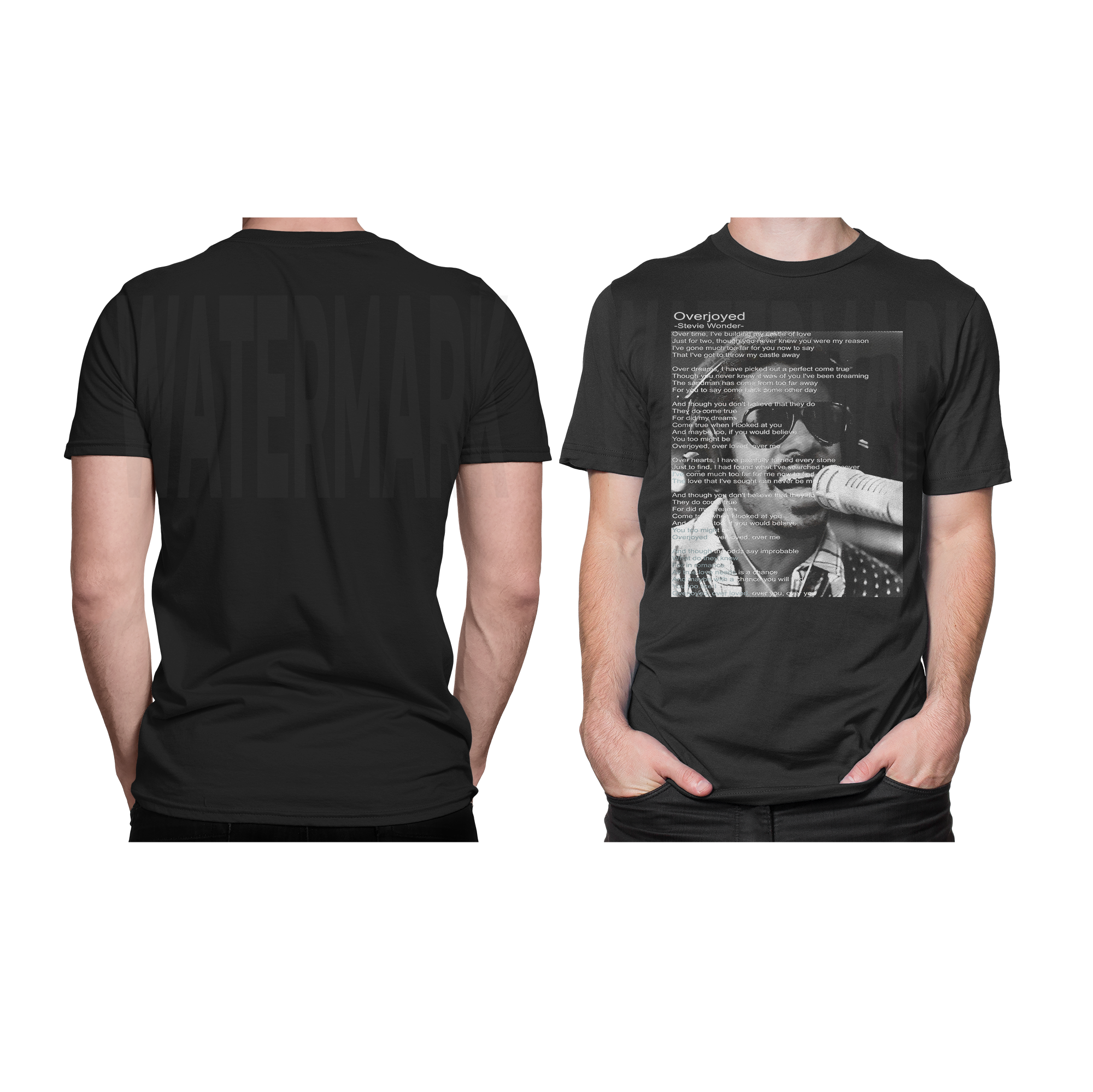 Stevie Wonder Overjoyed (Ready-to-Print Design)