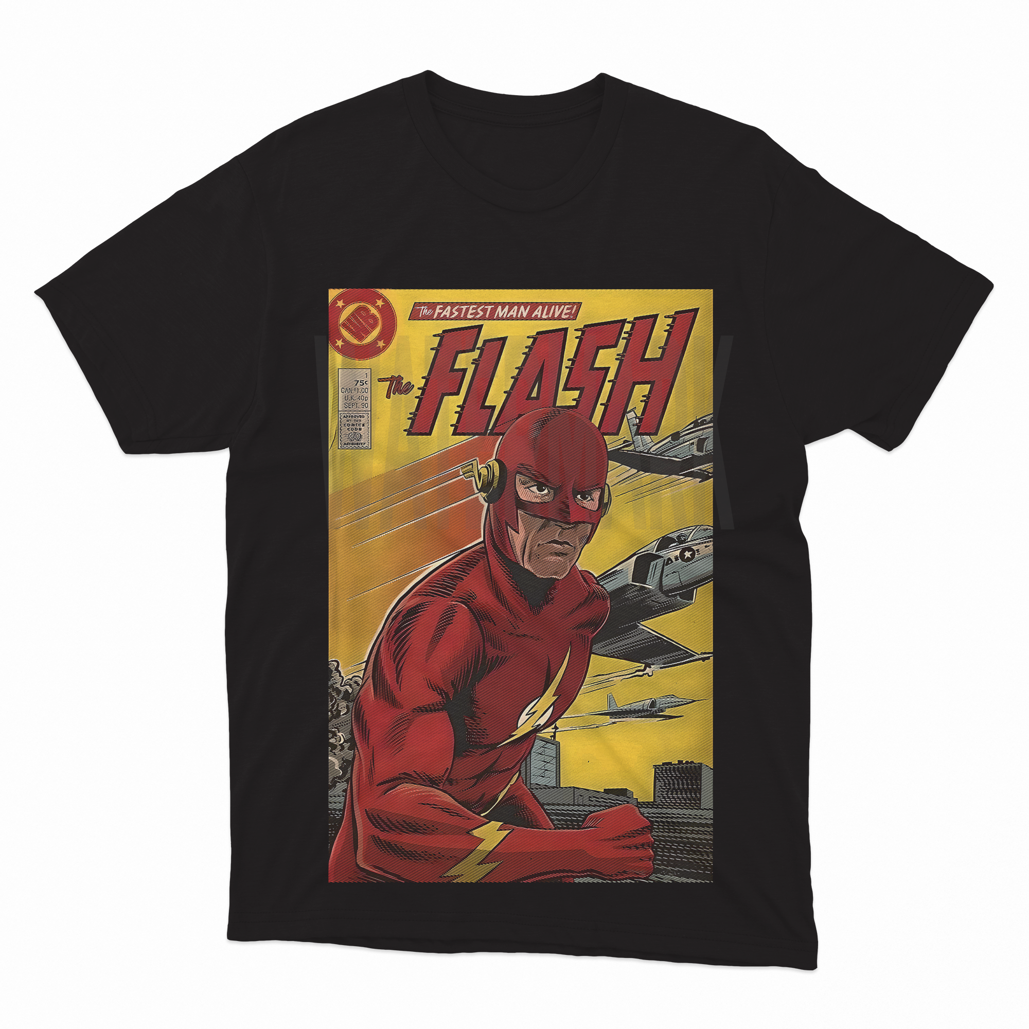 The Flash _HALFTONE (Ready-to-Print Design)