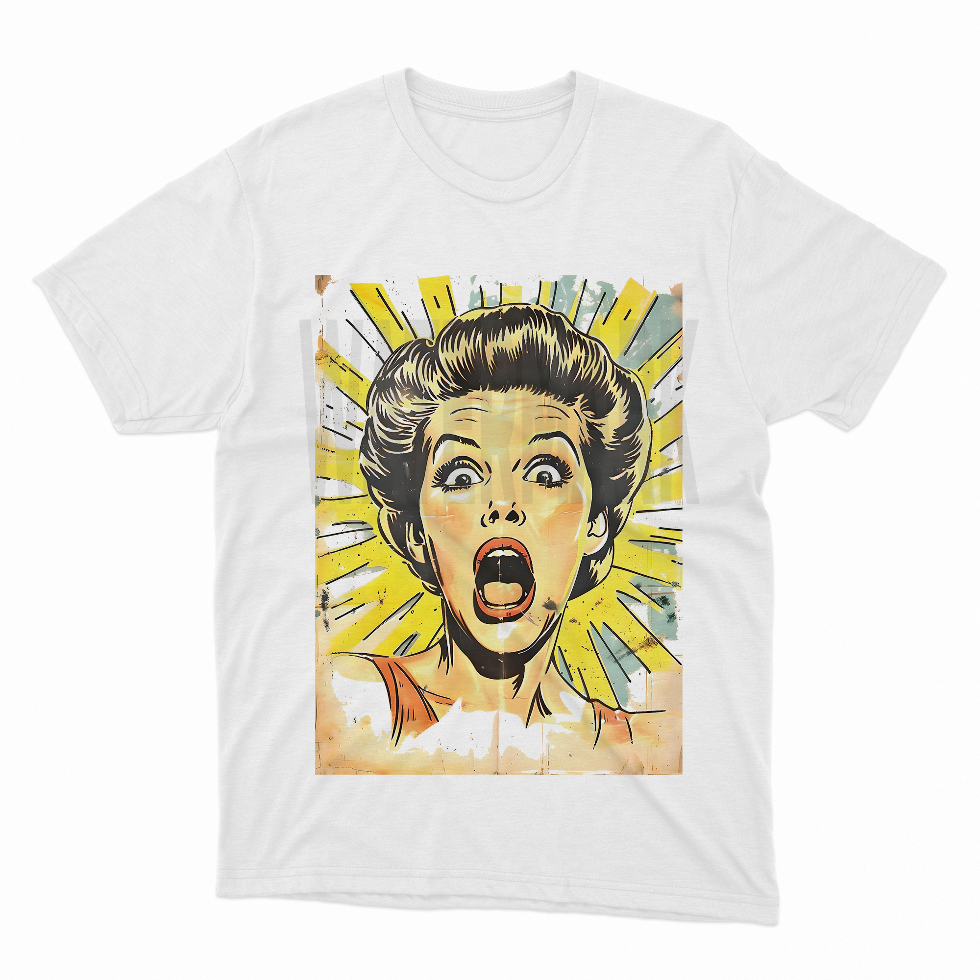 Shocked Girl (Ready-to-Print Design)