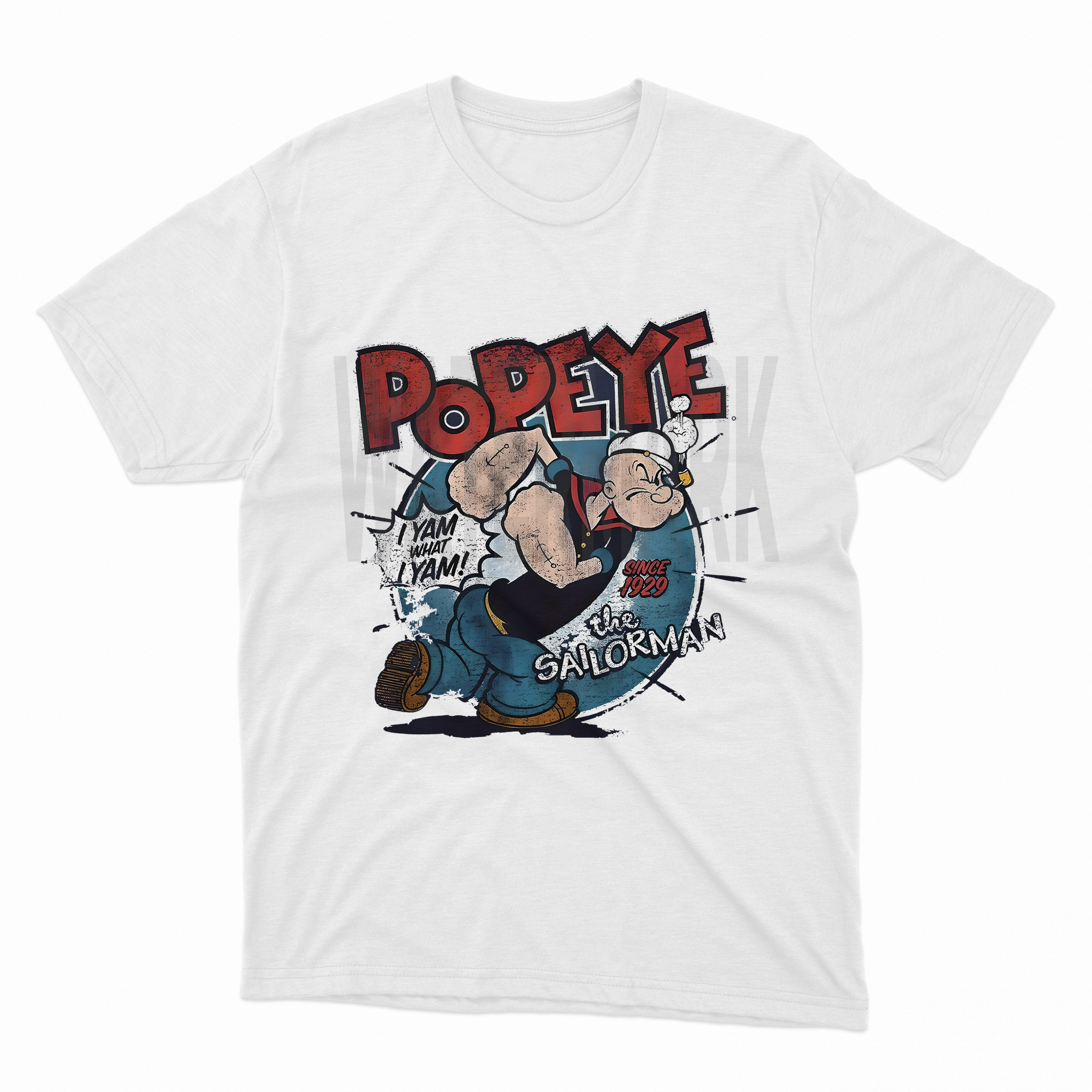 Popeye _HALFTONE (Ready-to-Print Design)