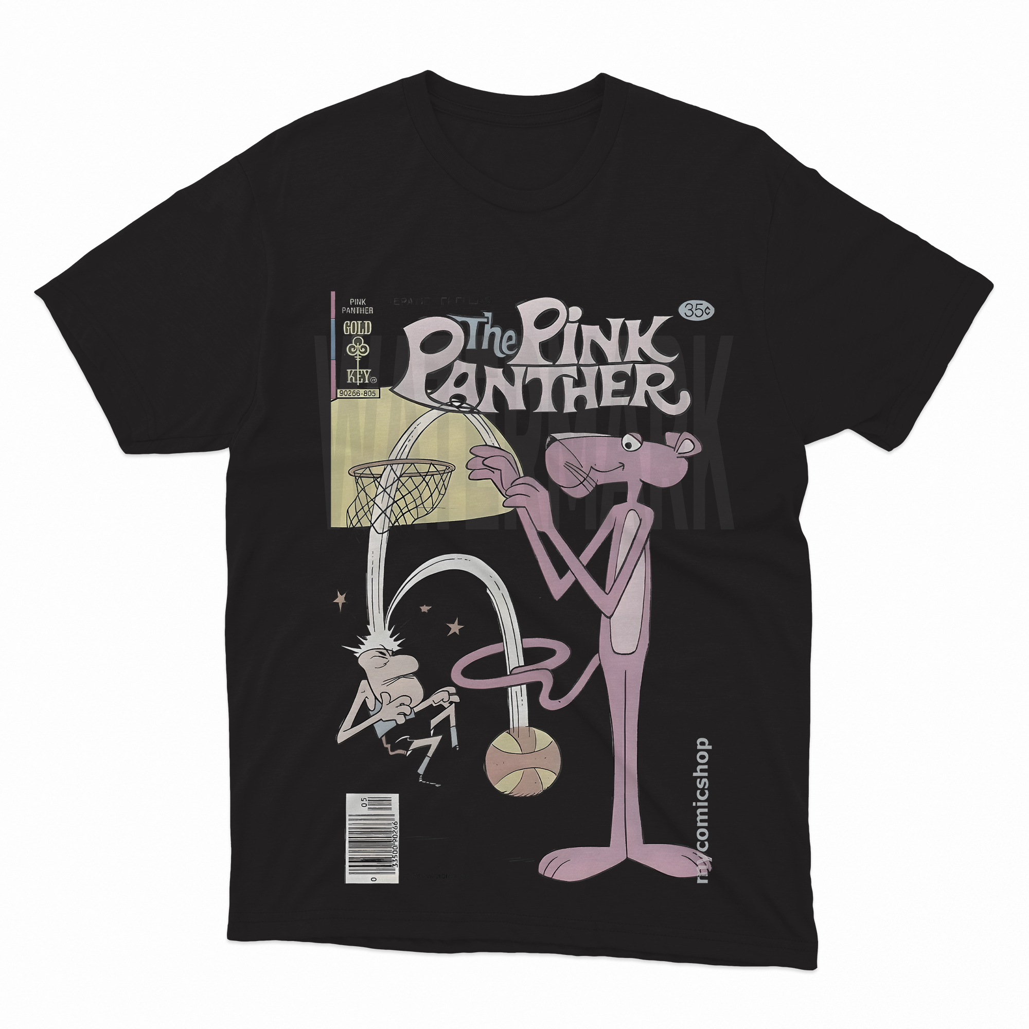 Pink Panther _HALFTONE (Ready-to-Print Design)