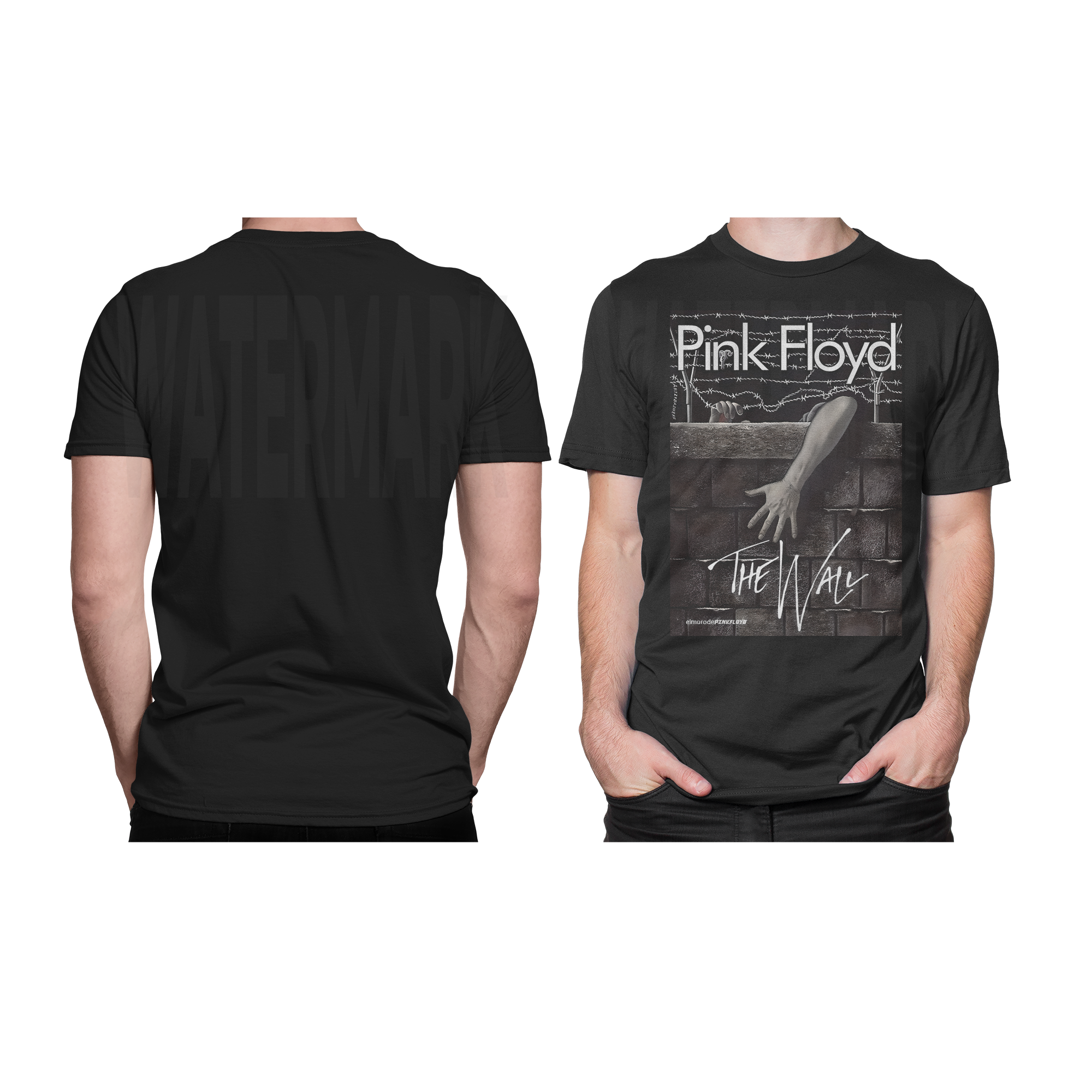 Pink Floyd The Wall _HALFTONE (Ready-to-Print Design)