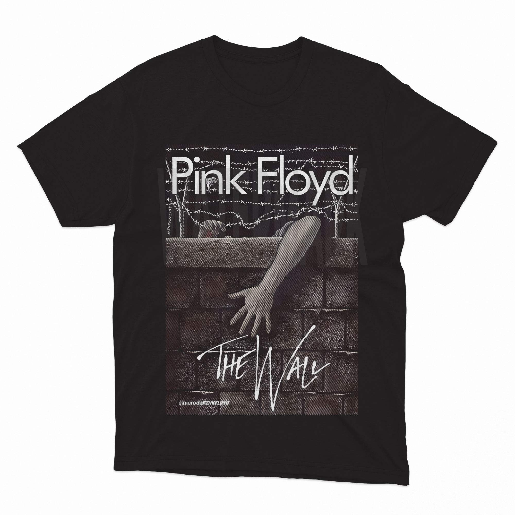Pink Floyd The Wall _HALFTONE (Ready-to-Print Design)