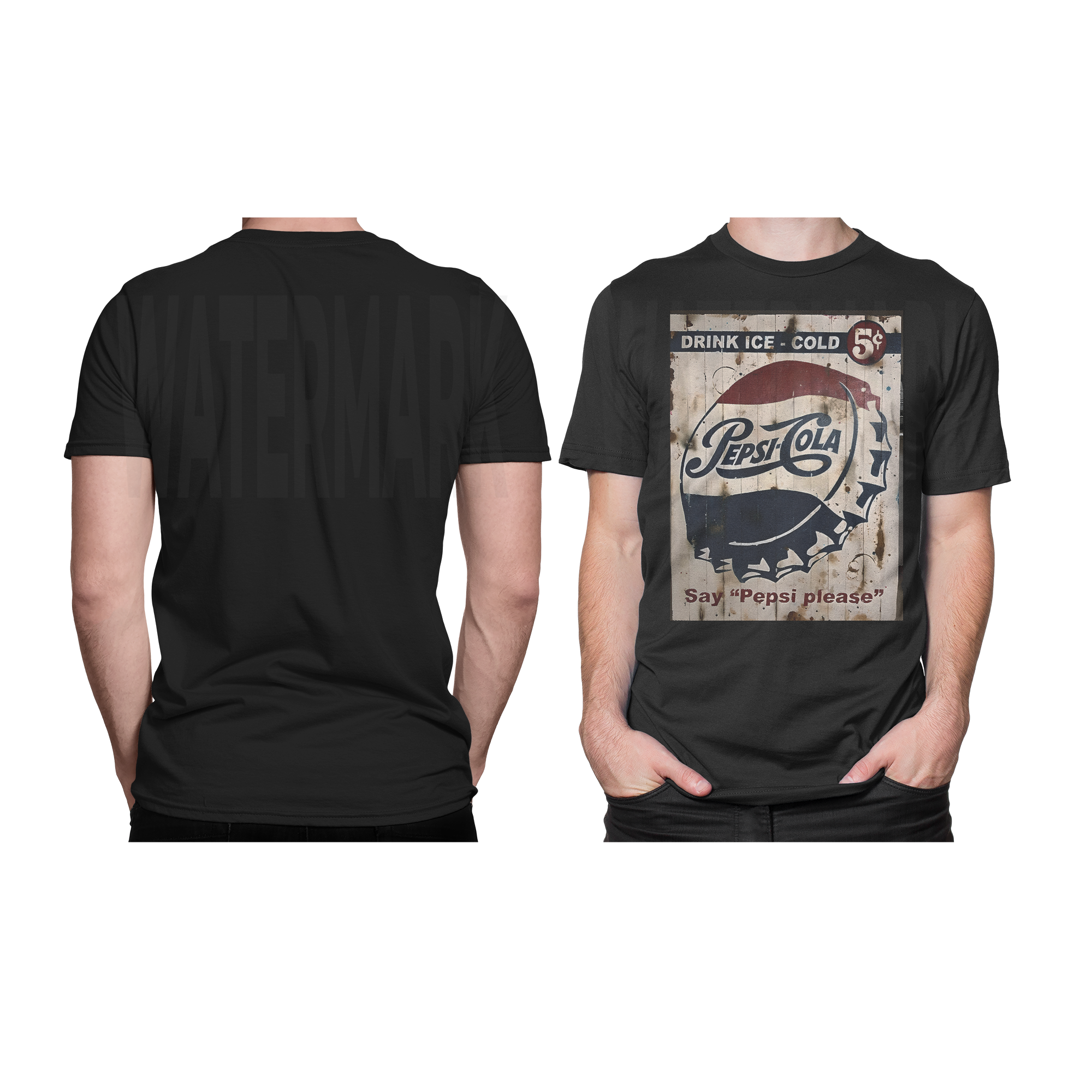 Pepsi Cola _HALFTONE (Ready-to-Print Design)