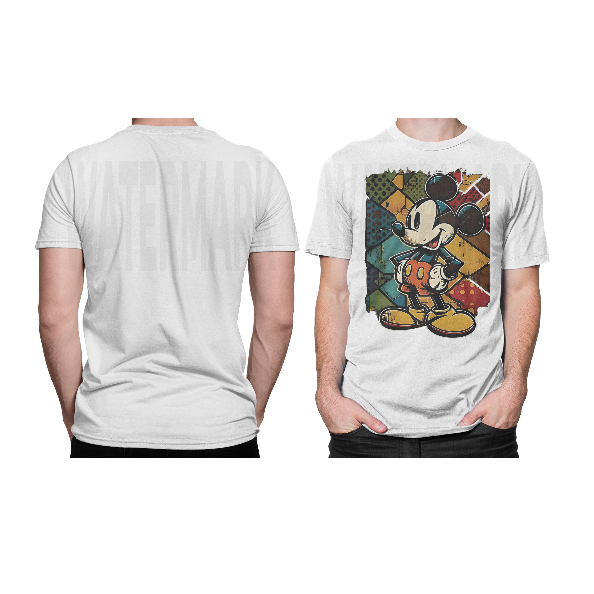 Micky Colored (Ready-to-Print Design)