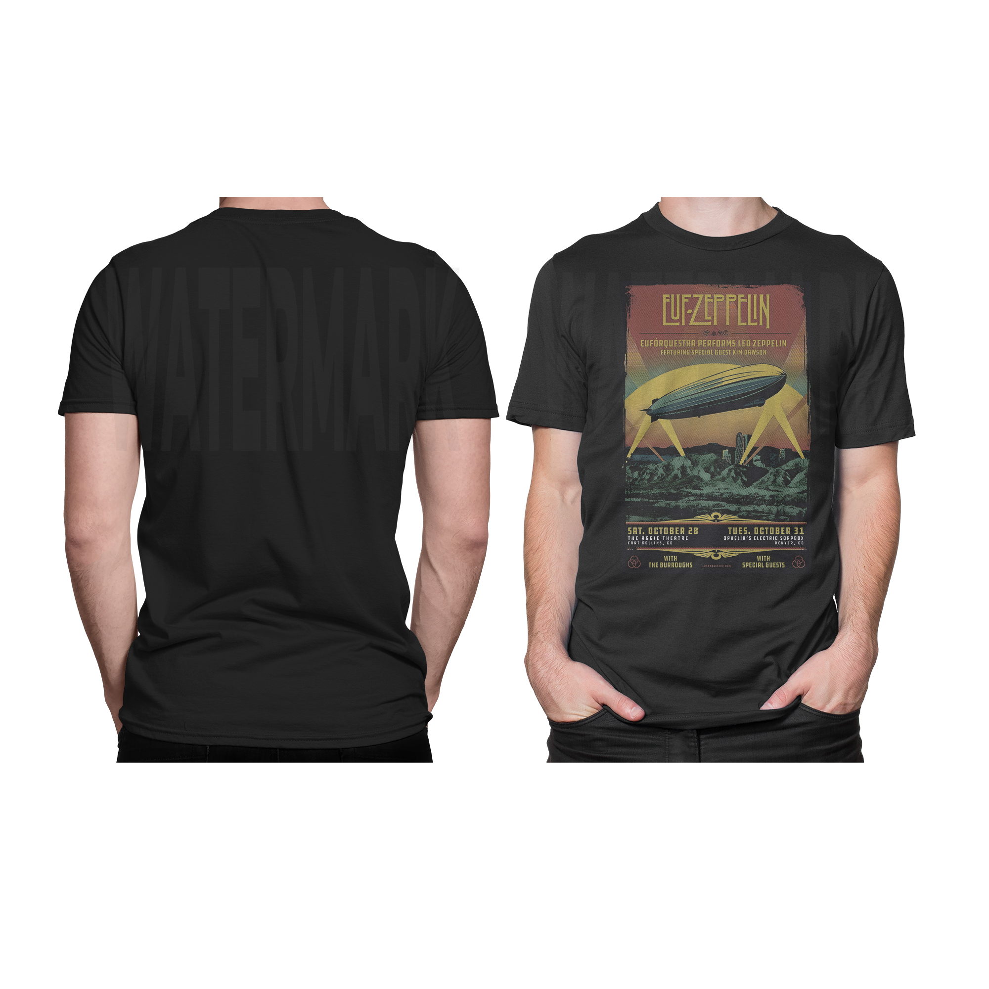 Led Zeppelin _HALFTONE (Ready-to-Print Design)