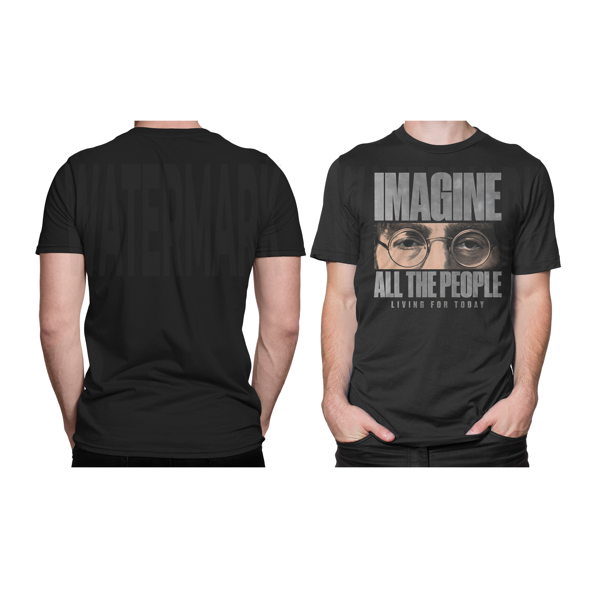 Imagine _HALFTONE (Ready-to-Print Design)