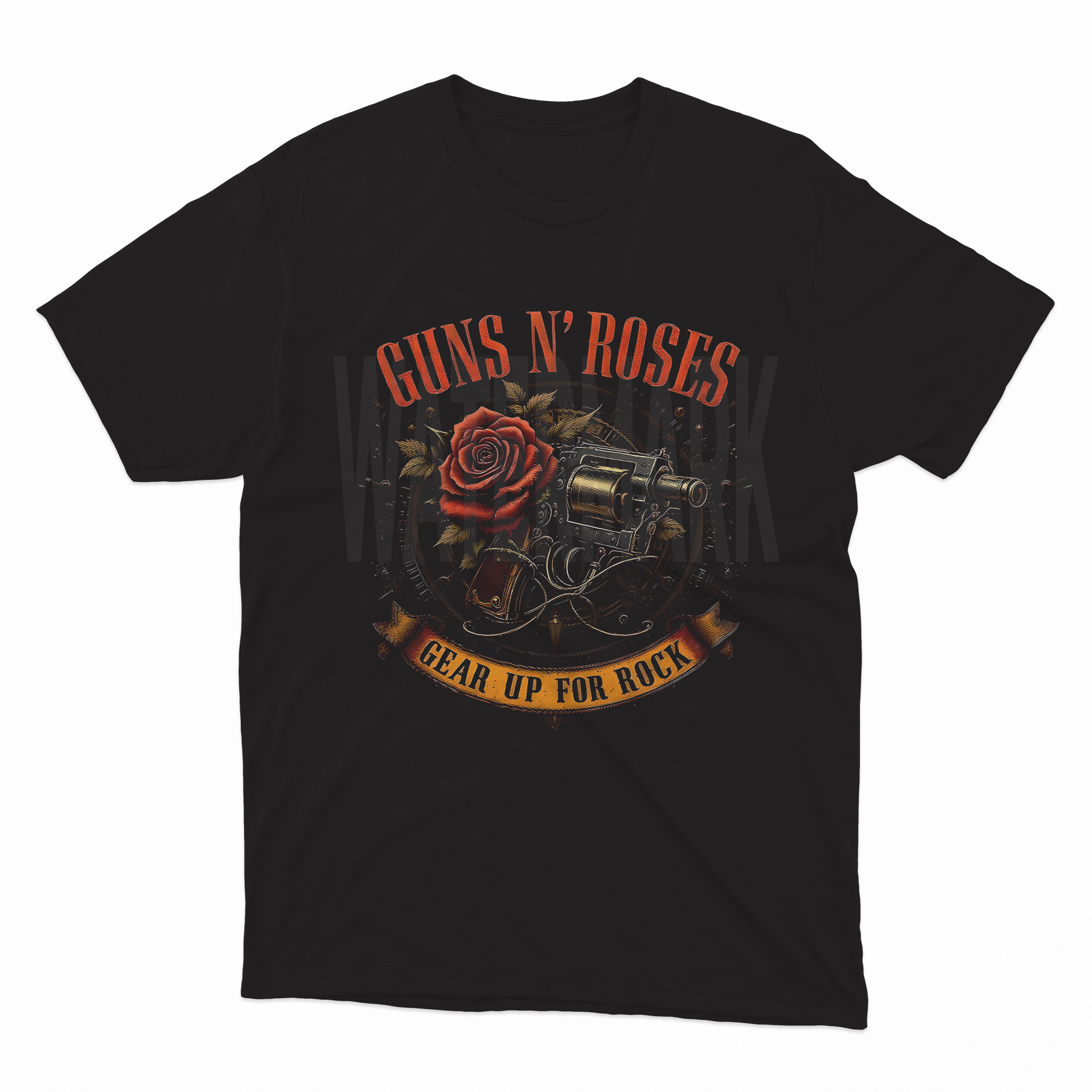 Gun's n Roses 5 _HALFTONE (Ready-to-Print Design)