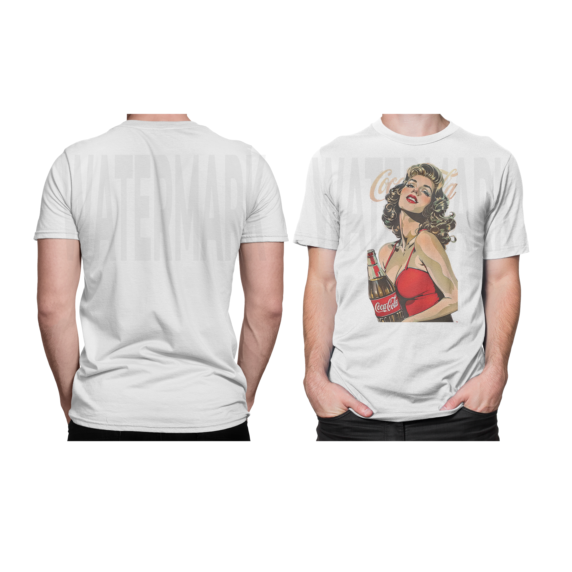 Coca Cola Marilyn (Ready-to-Print Design)