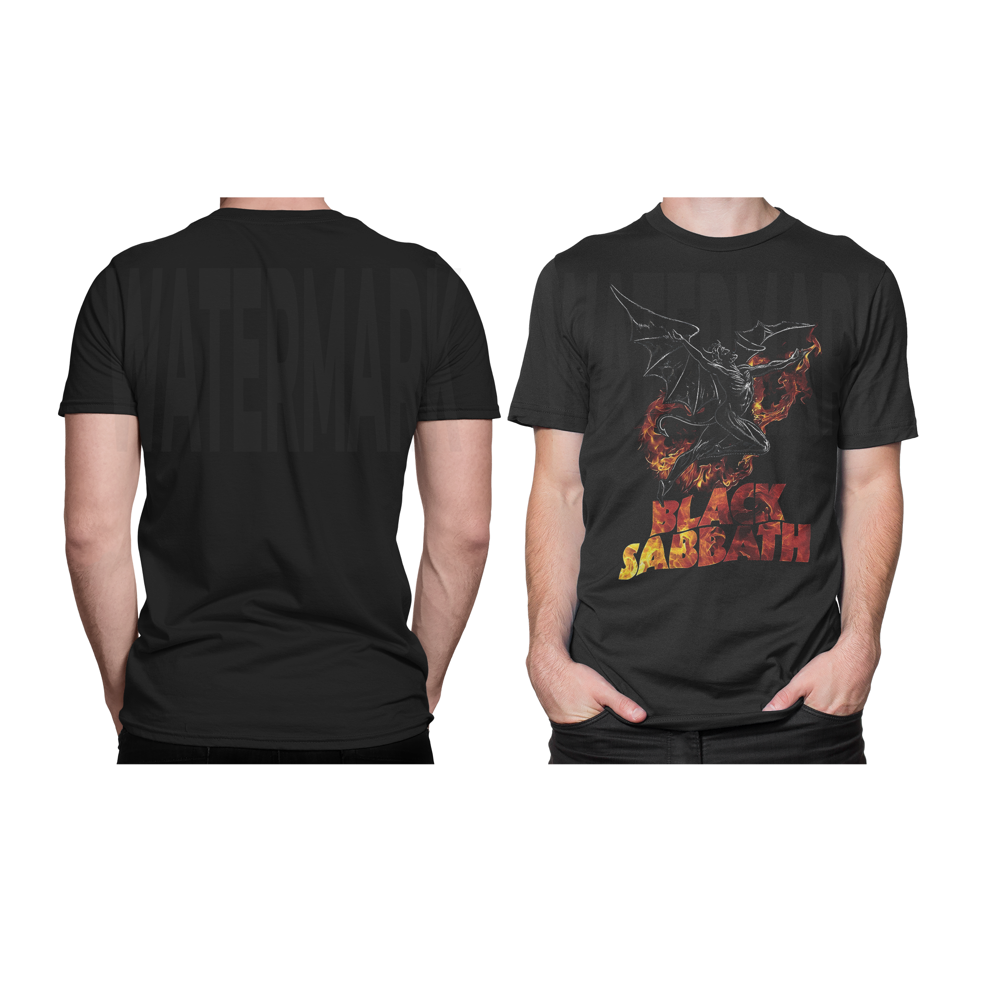 Black Sabbath _HALFTONE (Ready-to-Print Design)