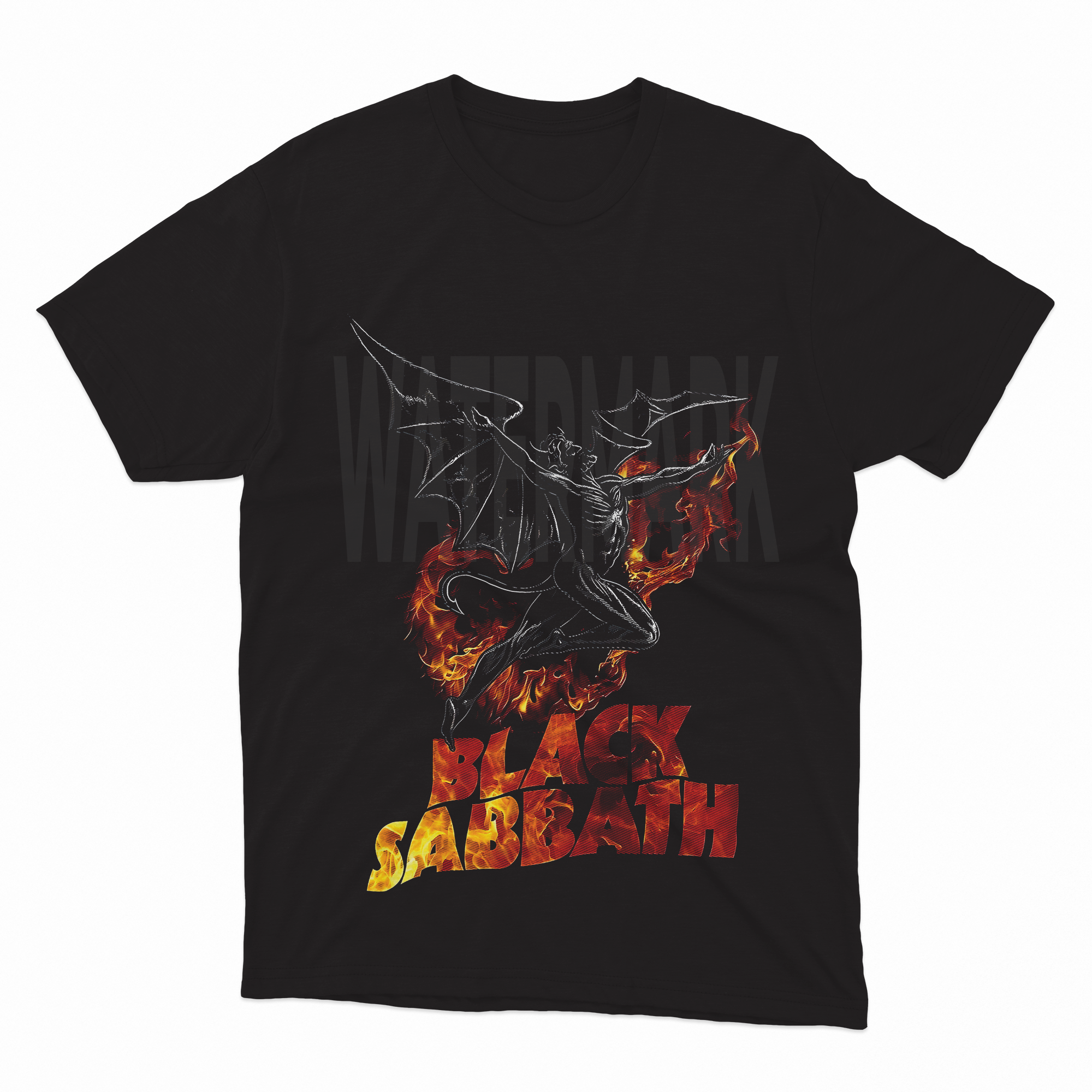 Black Sabbath _HALFTONE (Ready-to-Print Design)