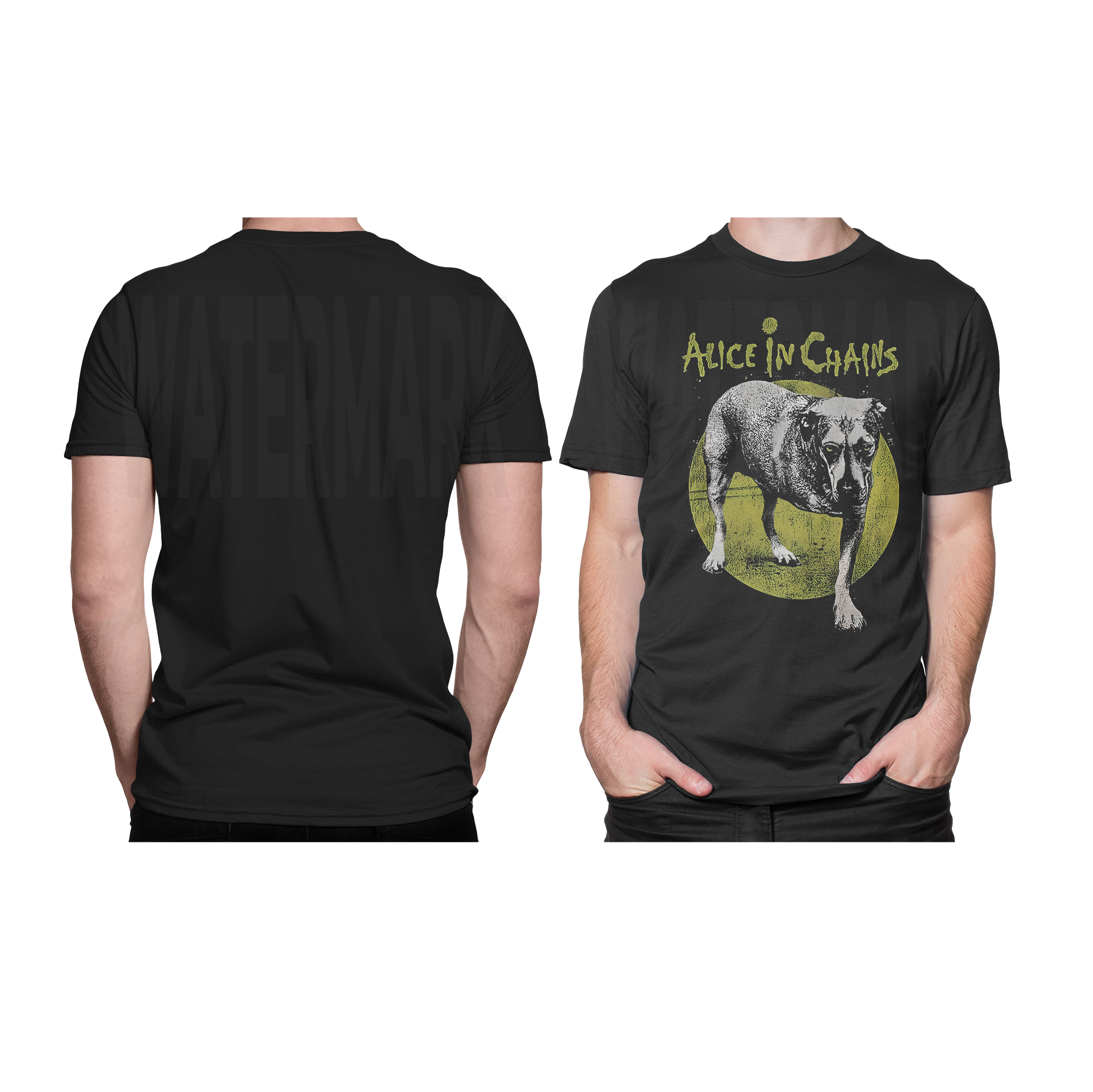 Alice Dog _HALFTONE (Ready-to-Print Design)
