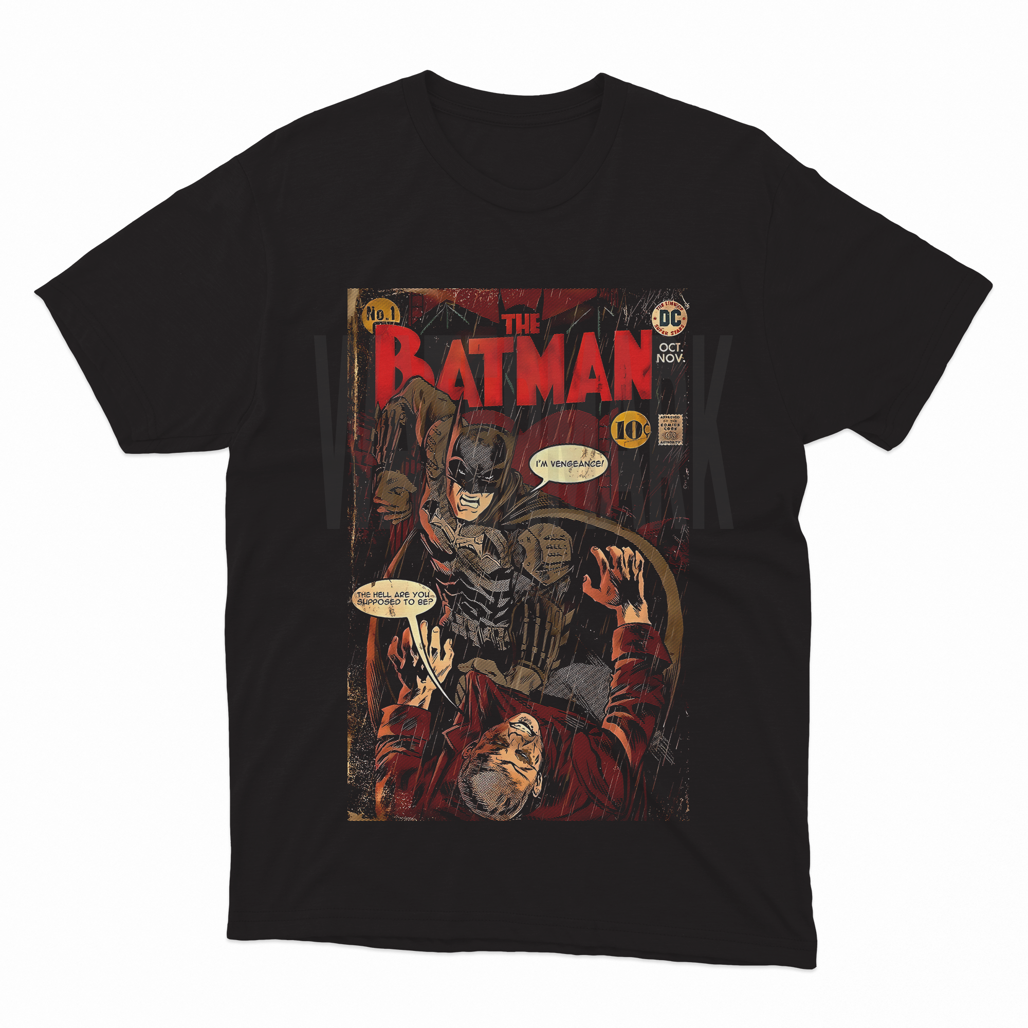 Batman _HALFTONE (Ready-to-Print Design)
