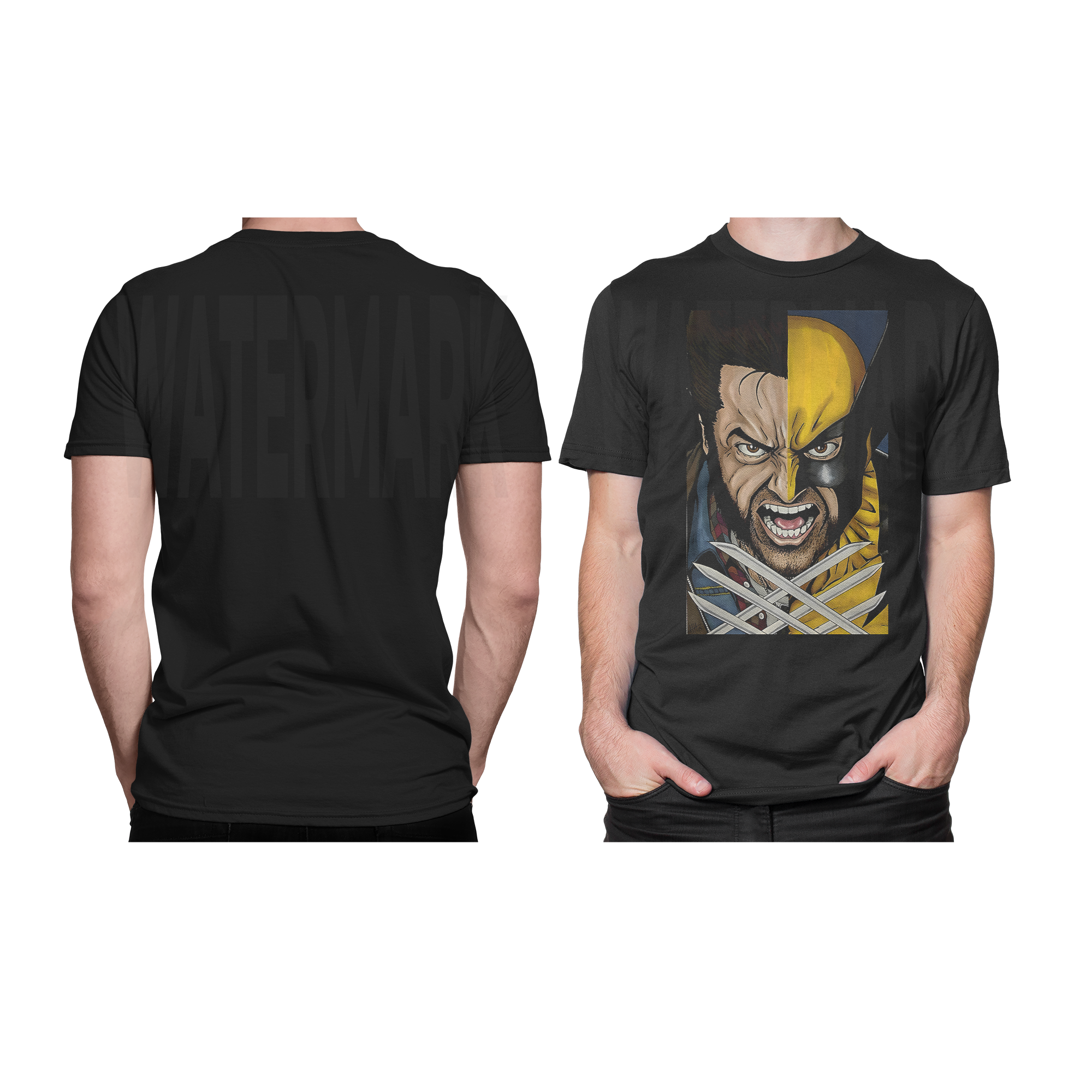 Wolverine _HALFTONE (Ready-to-Print Design)