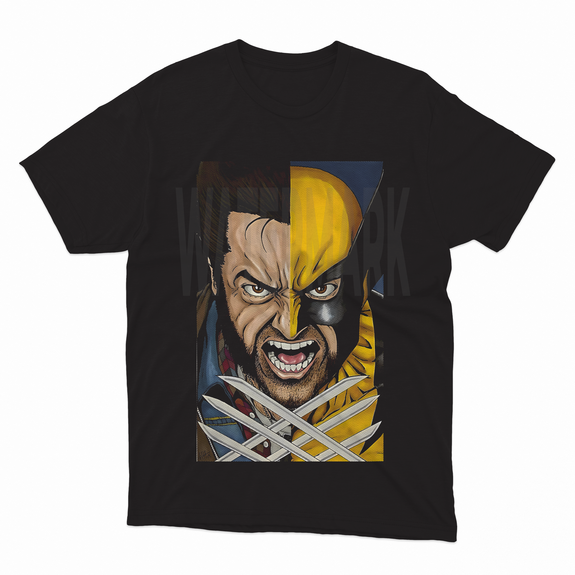 Wolverine _HALFTONE (Ready-to-Print Design)