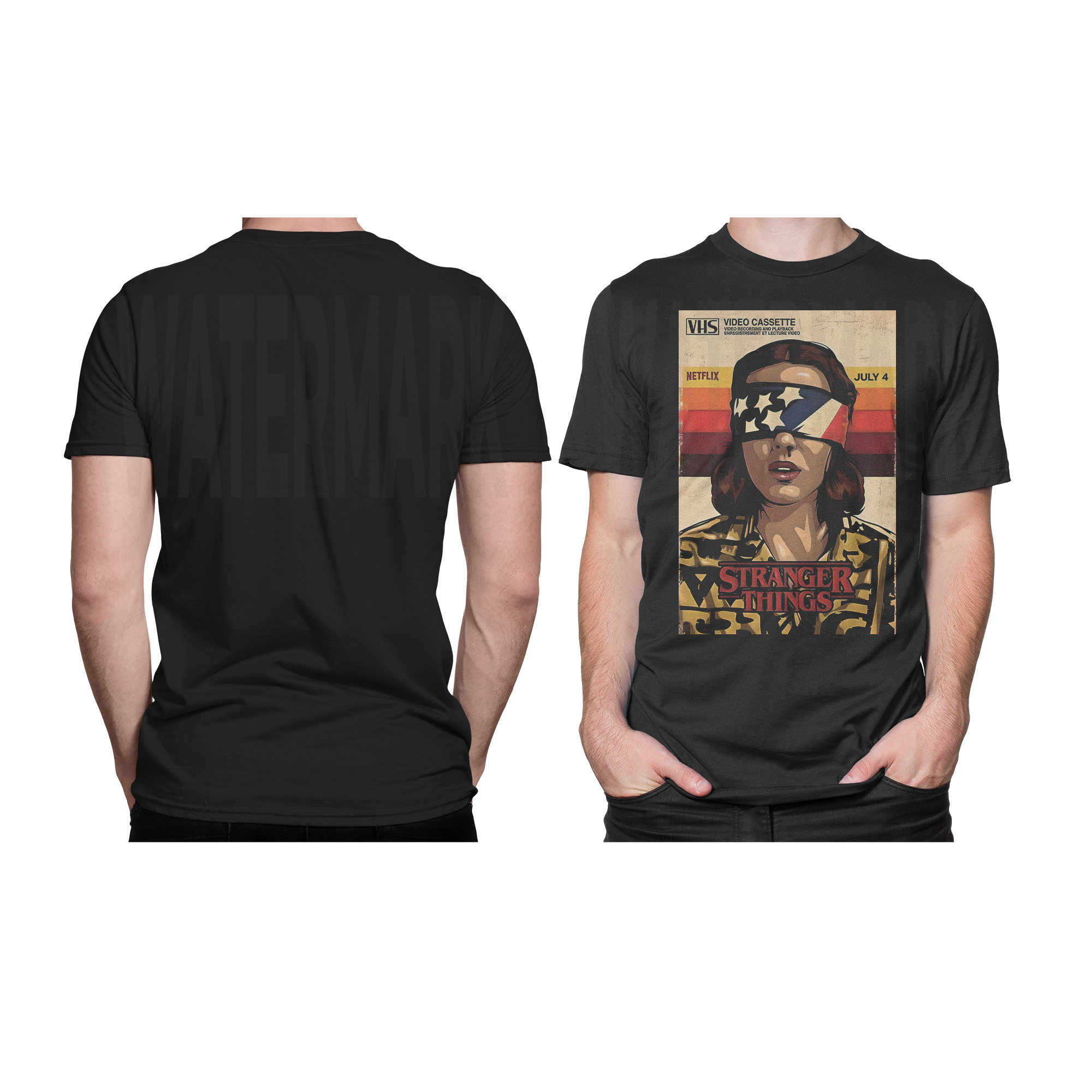Stranger Girl _HALFTONE (Ready-to-Print Design)