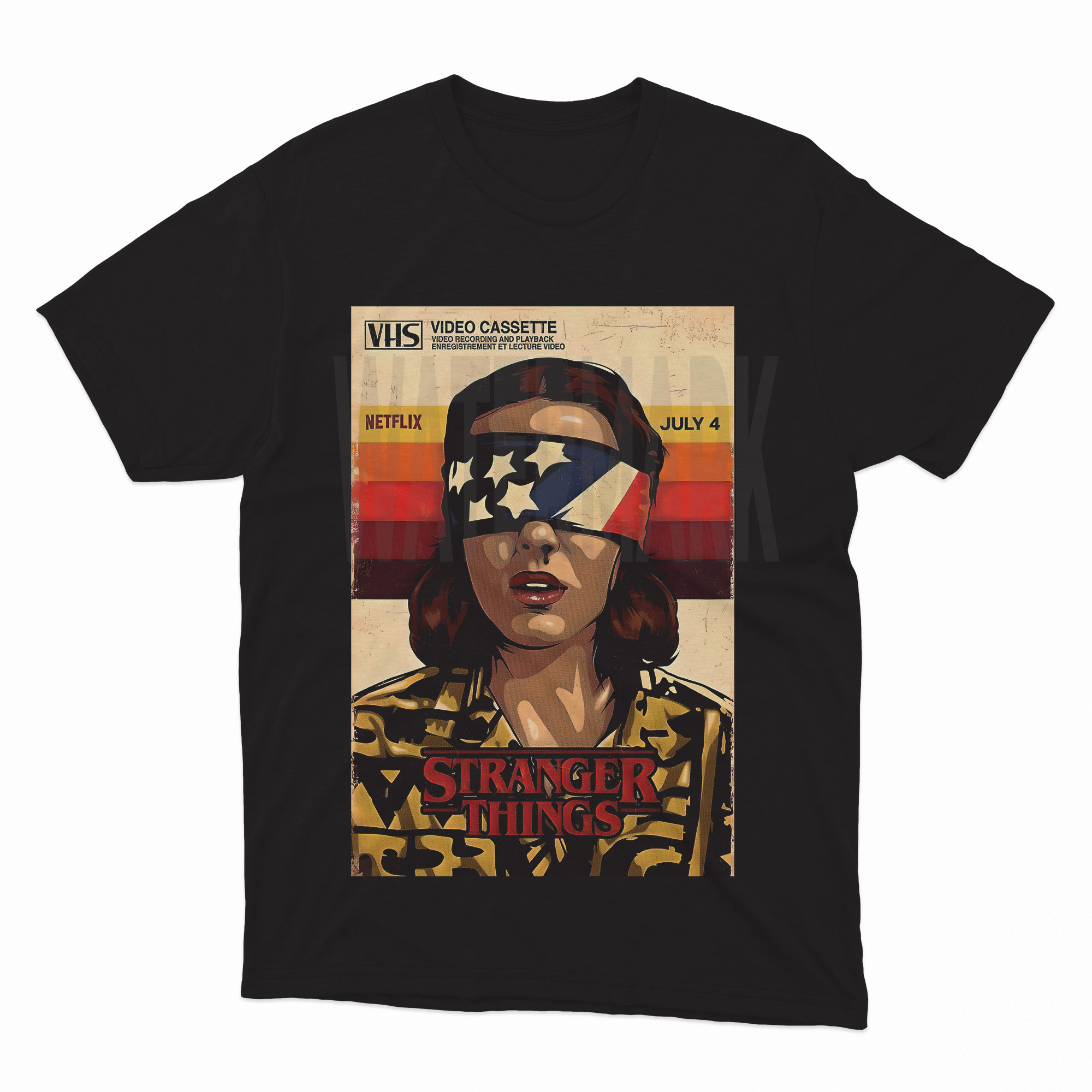 Stranger Girl _HALFTONE (Ready-to-Print Design)