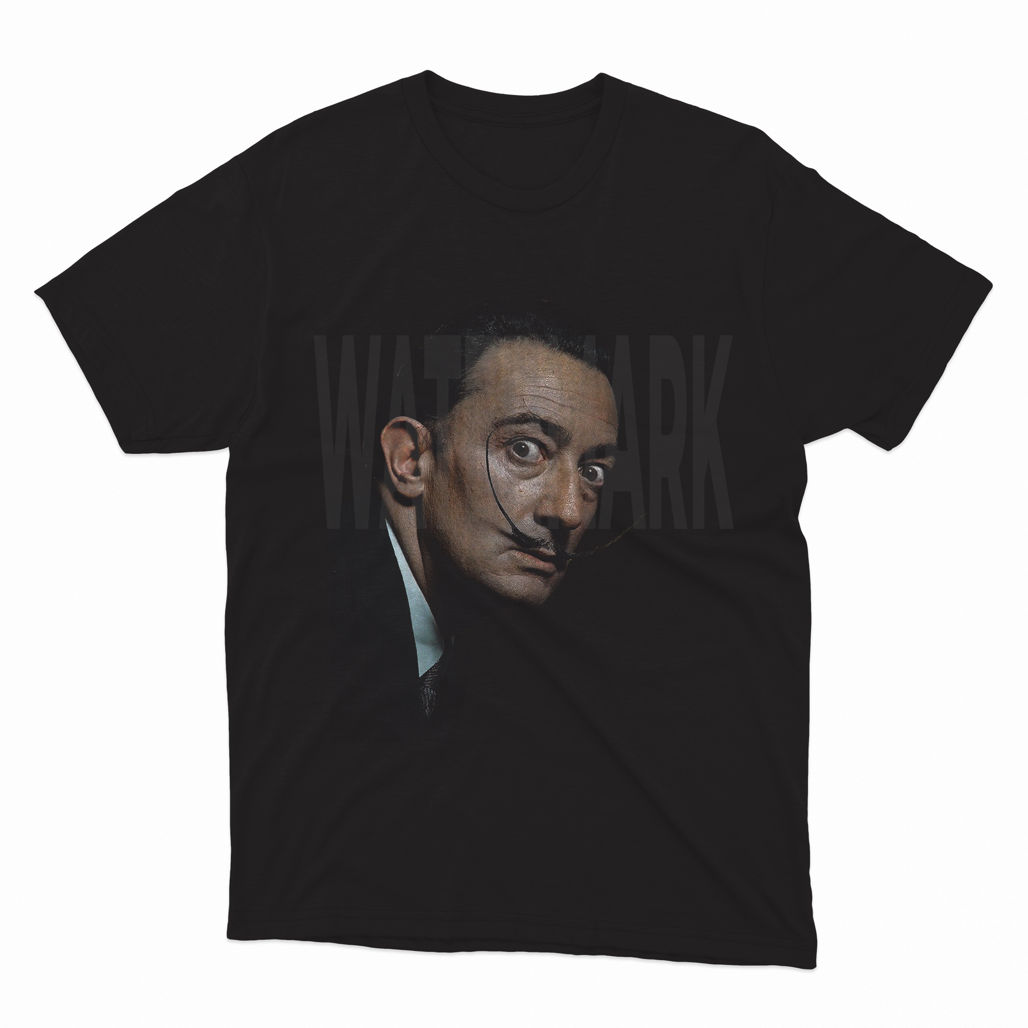 Salvador Dali _HALFTONE (Ready-to-Print Design)