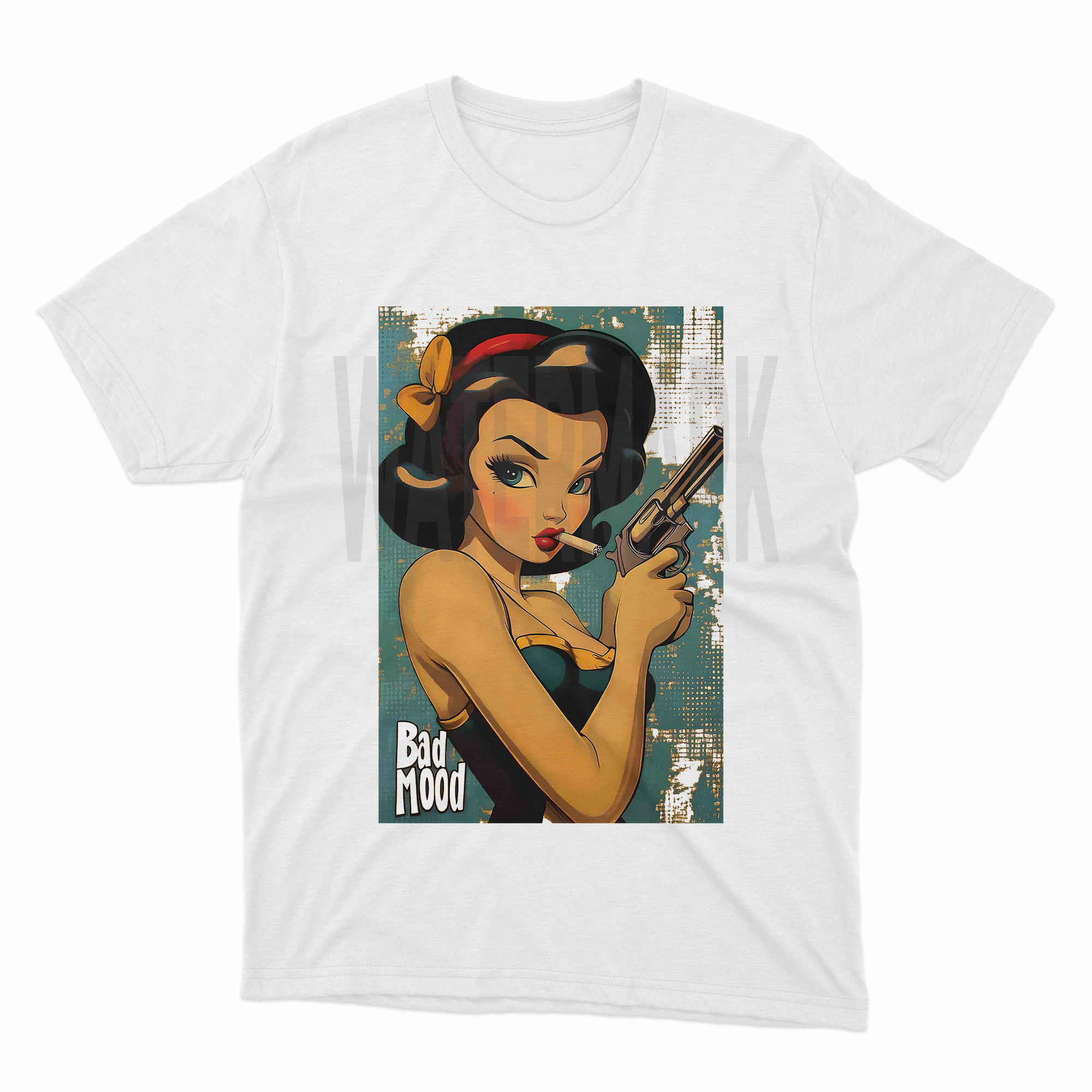 Snow White Bad Mood (Ready-to-Print Design)