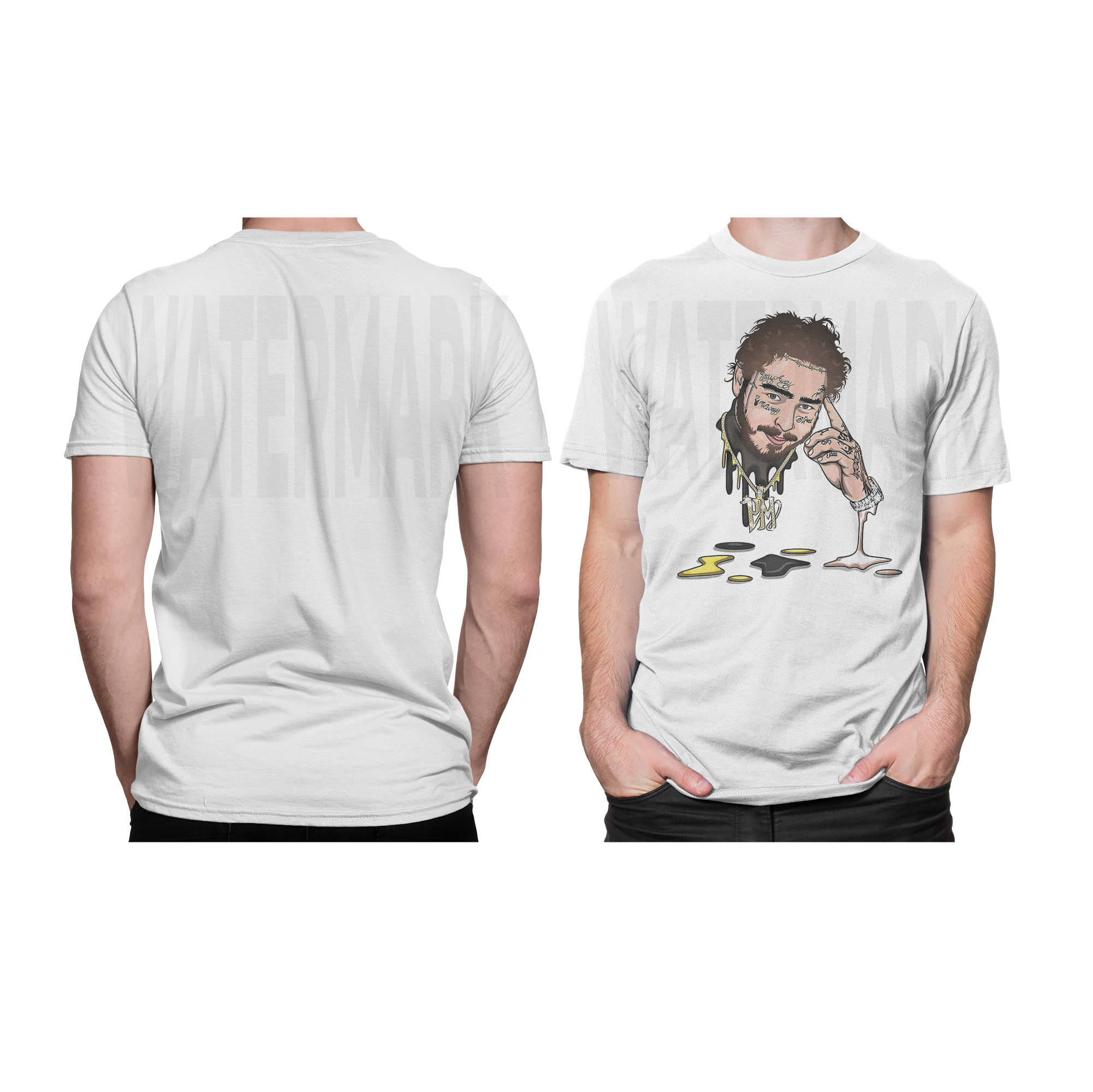 Post Malone Vector (Ready-to-Print Design)