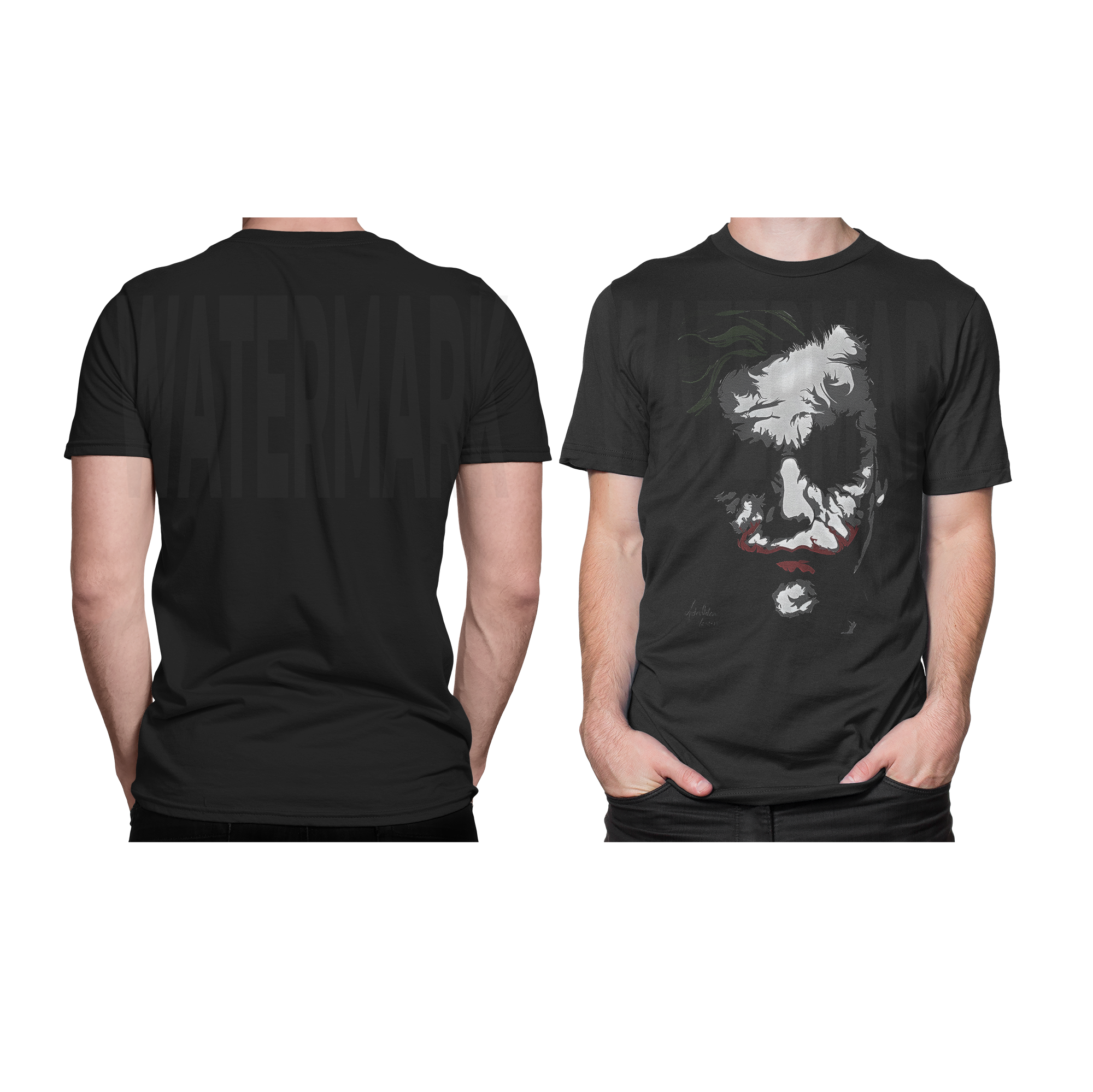 Joker Old _HALFTONE (Ready-to-Print Design)