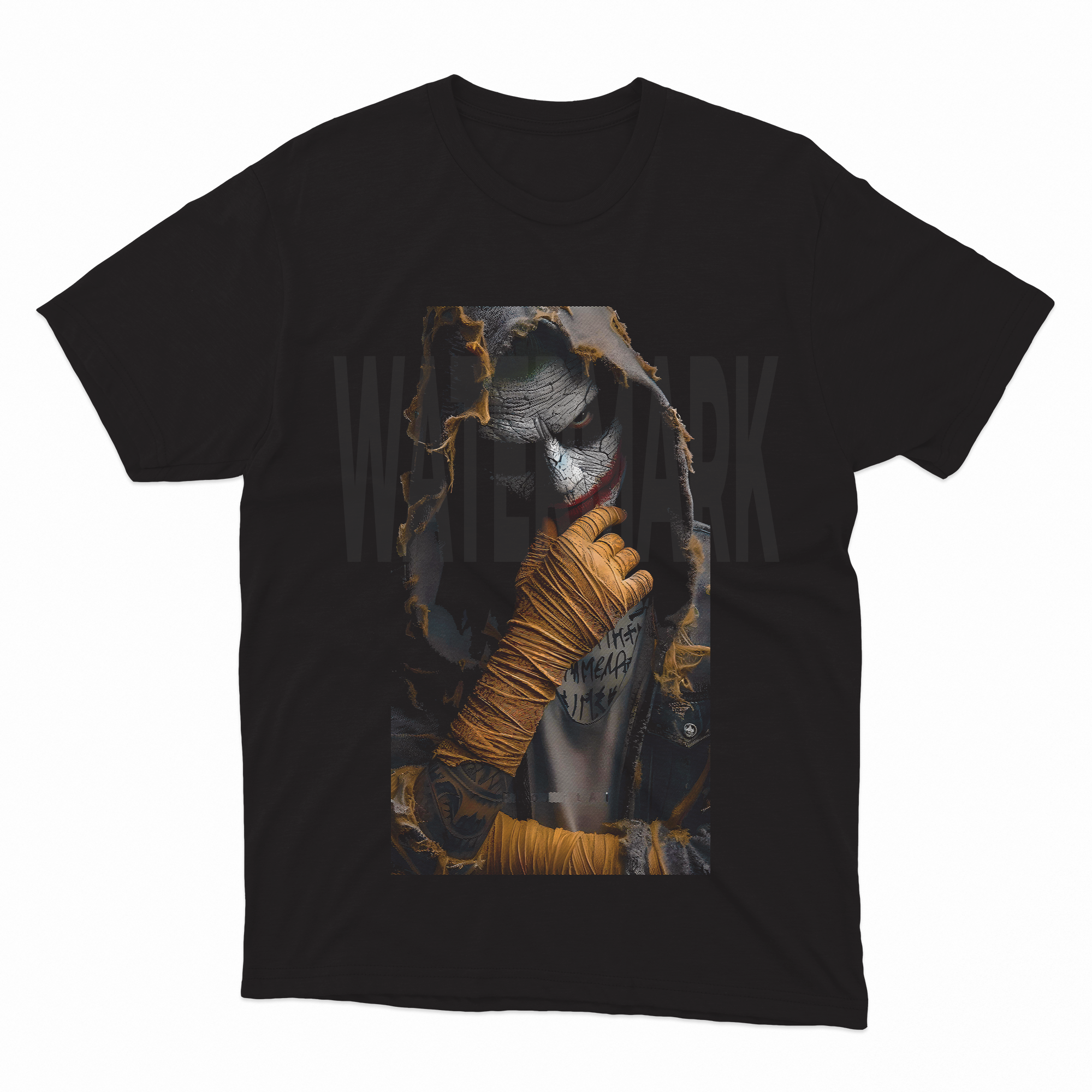 Joker Sad _HALFTONE (Ready-to-Print Design)