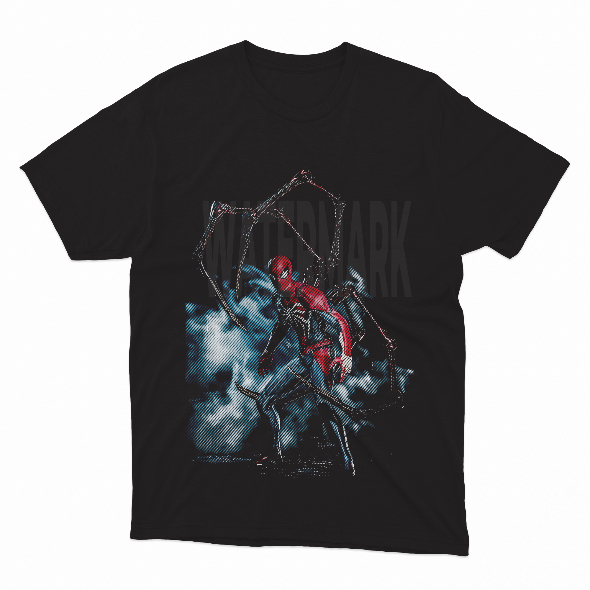Spiderman _HALFTONE (Ready-to-Print Design)