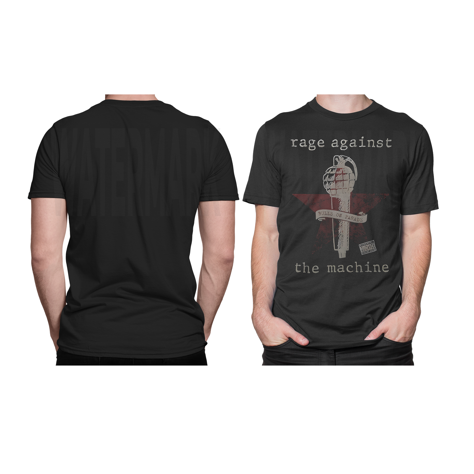 Rage Against The Machine _Halftone (Ready-to-Print Design)